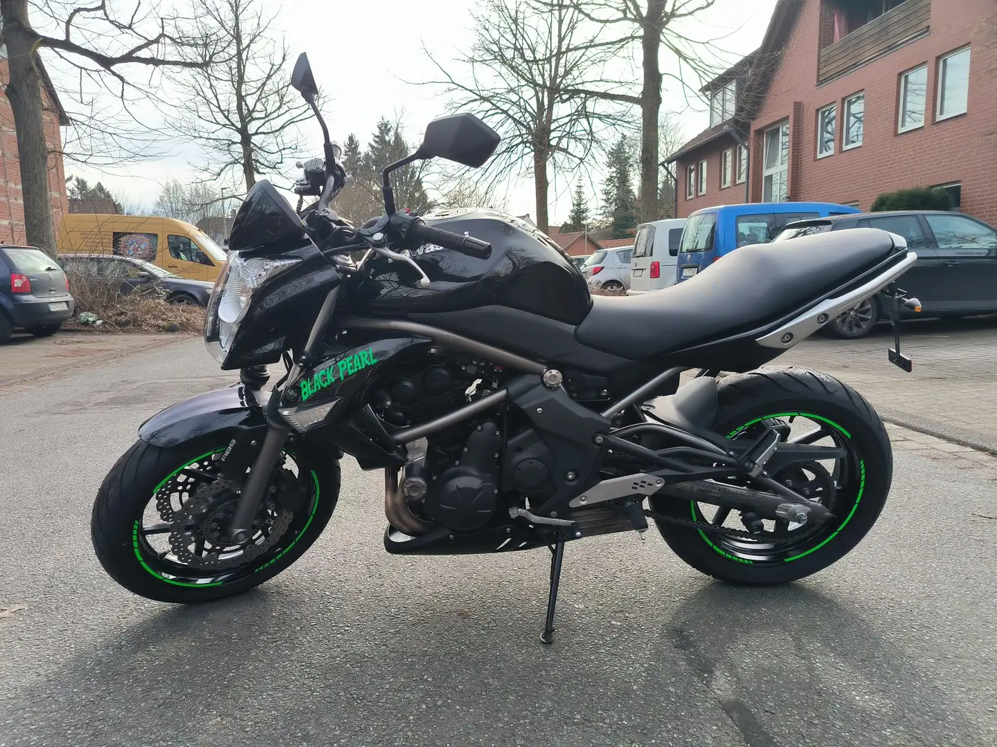 Kawasaki ER - 6 N Naked Bike Černá - 1