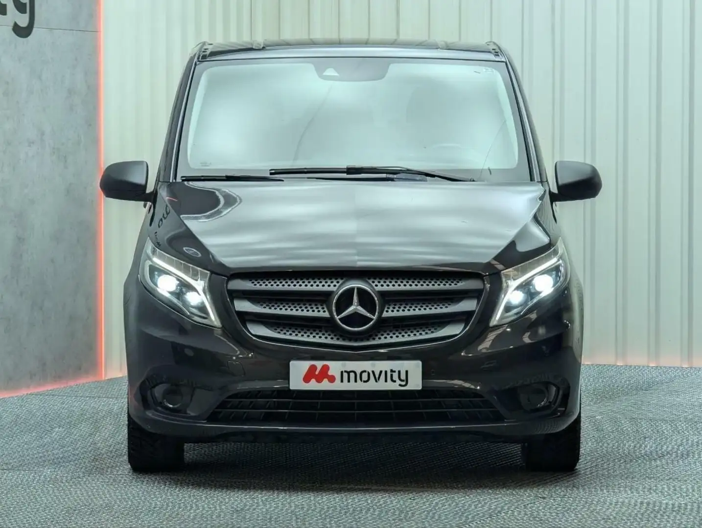 Mercedes-Benz Vito TOURER 116CDI  AT LARGA 163CV 9 PLAZAS Nero - 2