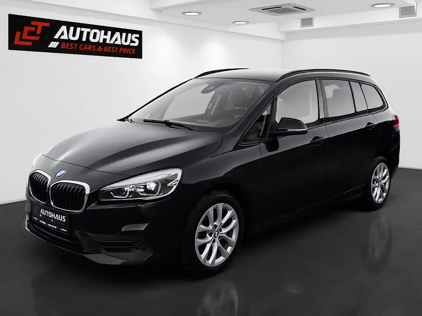 BMW 218 d Gran Tourer Aut. |MWST. AUSW.|LEASINGFÄHIG| Schwarz - 1
