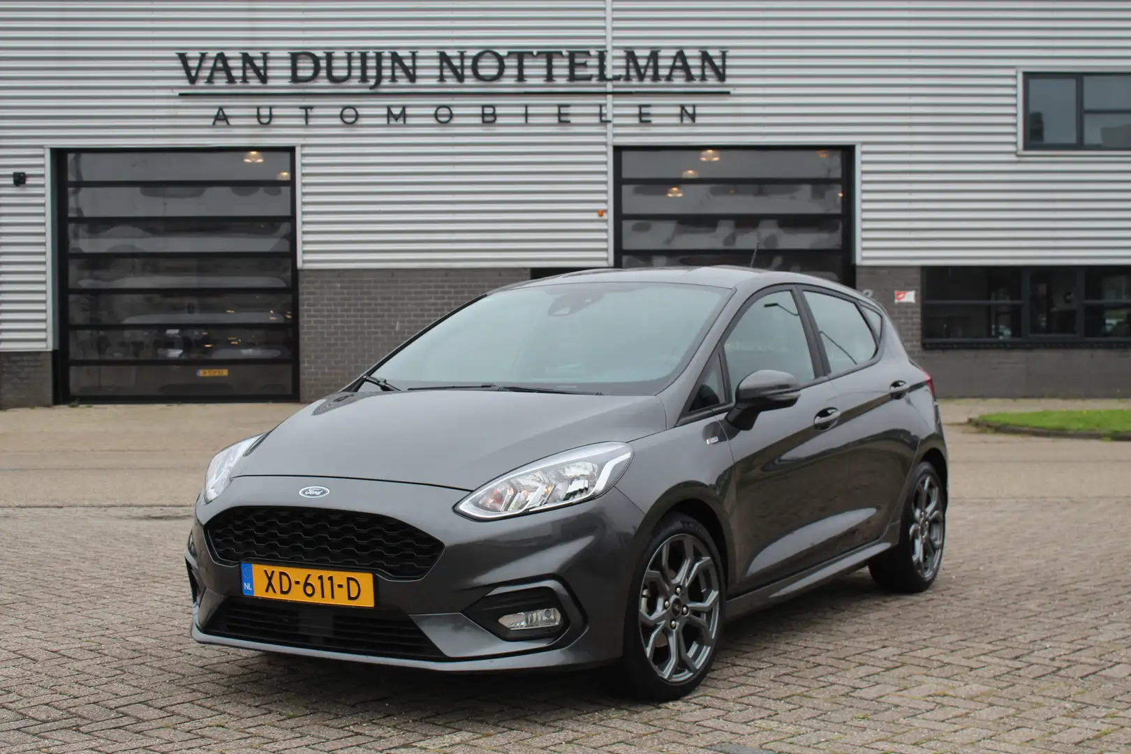 Ford Fiesta 1.0 EcoBoost ST-Line / Carplay / PDC / N.A.P. Grau - 1