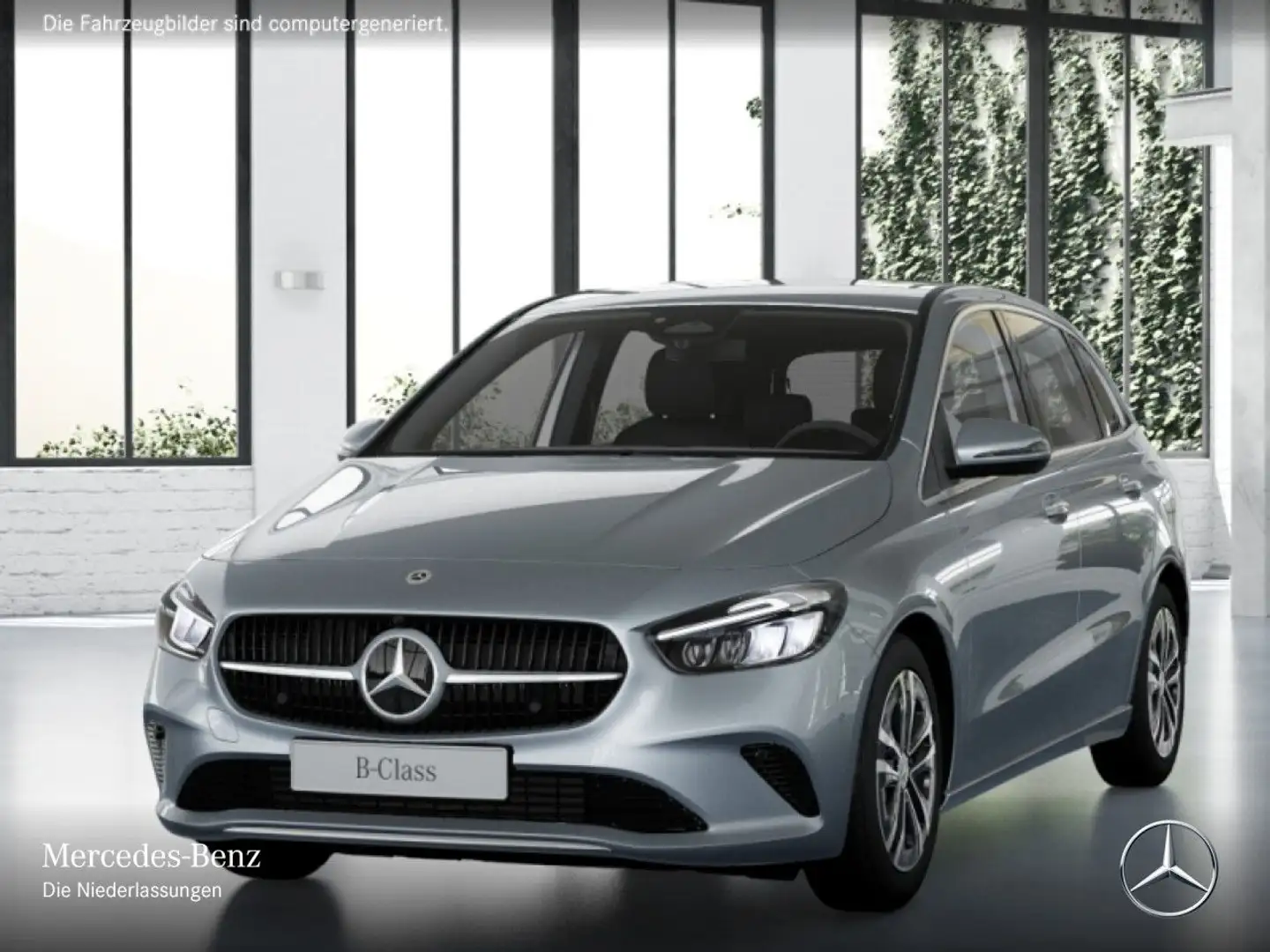 Mercedes-Benz B 200 d PROGRESSIVE+LED+KAMERA+KEYLESS+8G Silber - 2