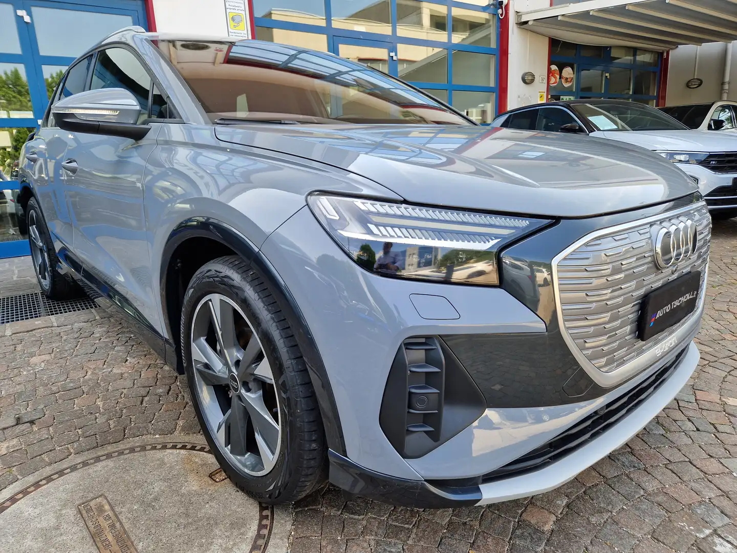 Audi Q4 e-tron 77kWh 299Cv 50quattro Matrix ACC HeadUp 20"Keyless Grigio - 2