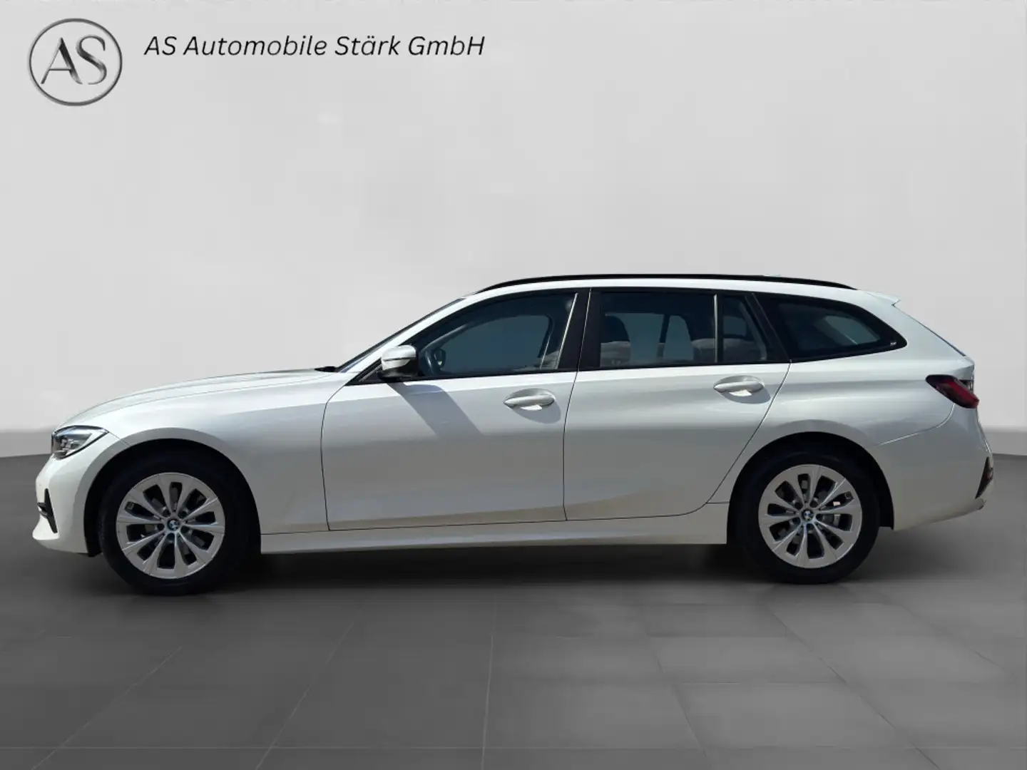 BMW 320 Touring Automatik+LED+Navi+Spur+DAB Weiß - 2