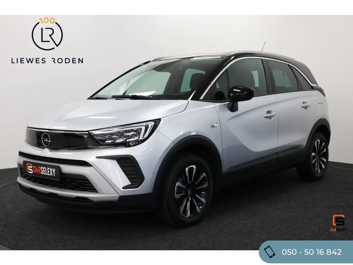 Opel Crossland 1.2 Turbo Elegance (Automaat) Gris - 1