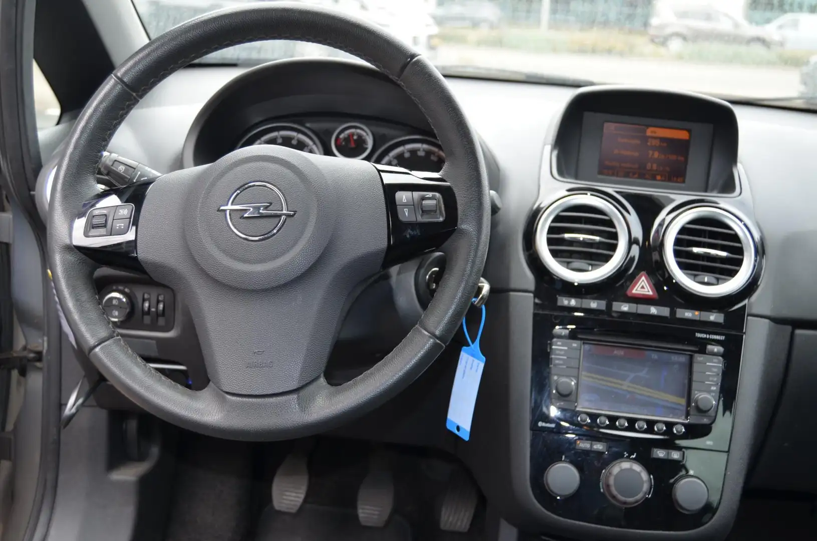Opel Corsa 1.4-16V BlitZ| NAVI| VOLLE AUTO| 1/2 LEDER|STOEL-S Bruin - 2