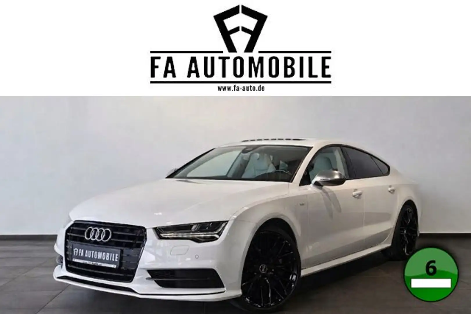 Audi S7 4.0 TFSI Matrix Akrapovic S-Sitz Kamera Luft. Weiß - 1