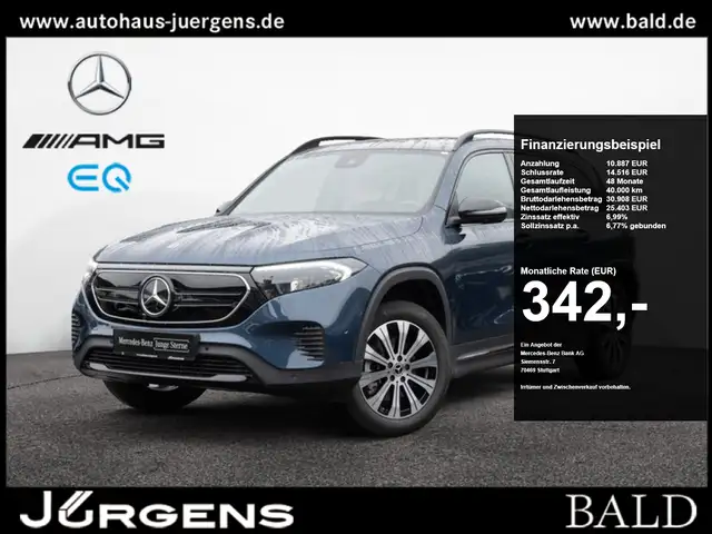 Mercedes-Benz EQB 250 Progressive/LED/360/Pano/Night/Totw/19'