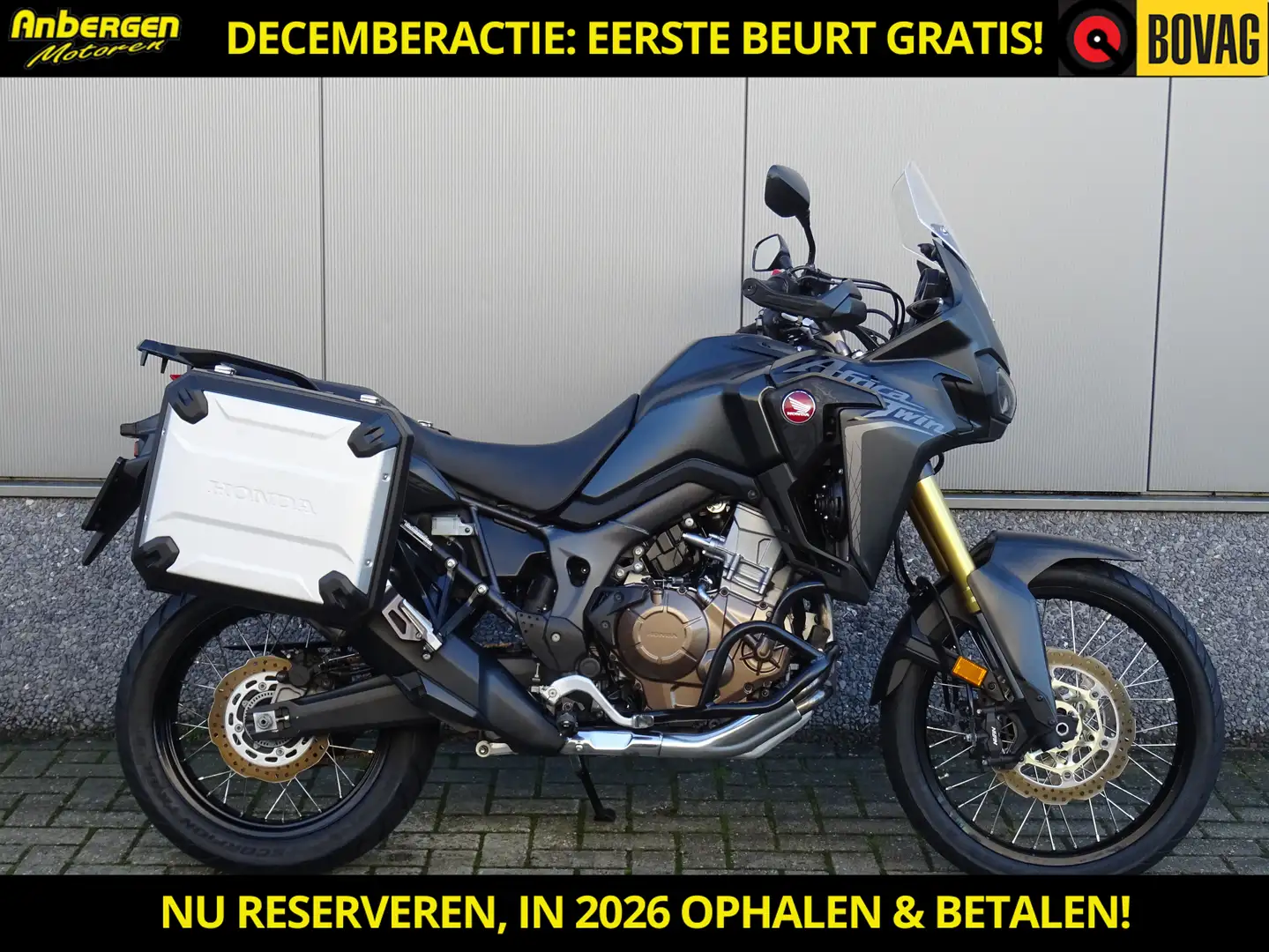 Honda CRF 1000 AFRICA TWIN Zwart - 1