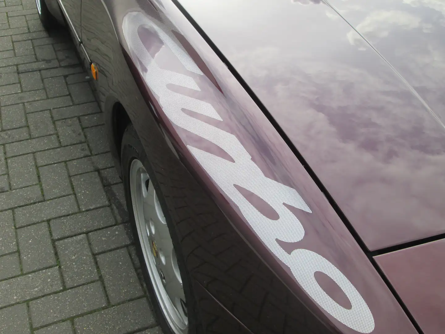 Porsche 944 TURBO CABRIO Paars - 1