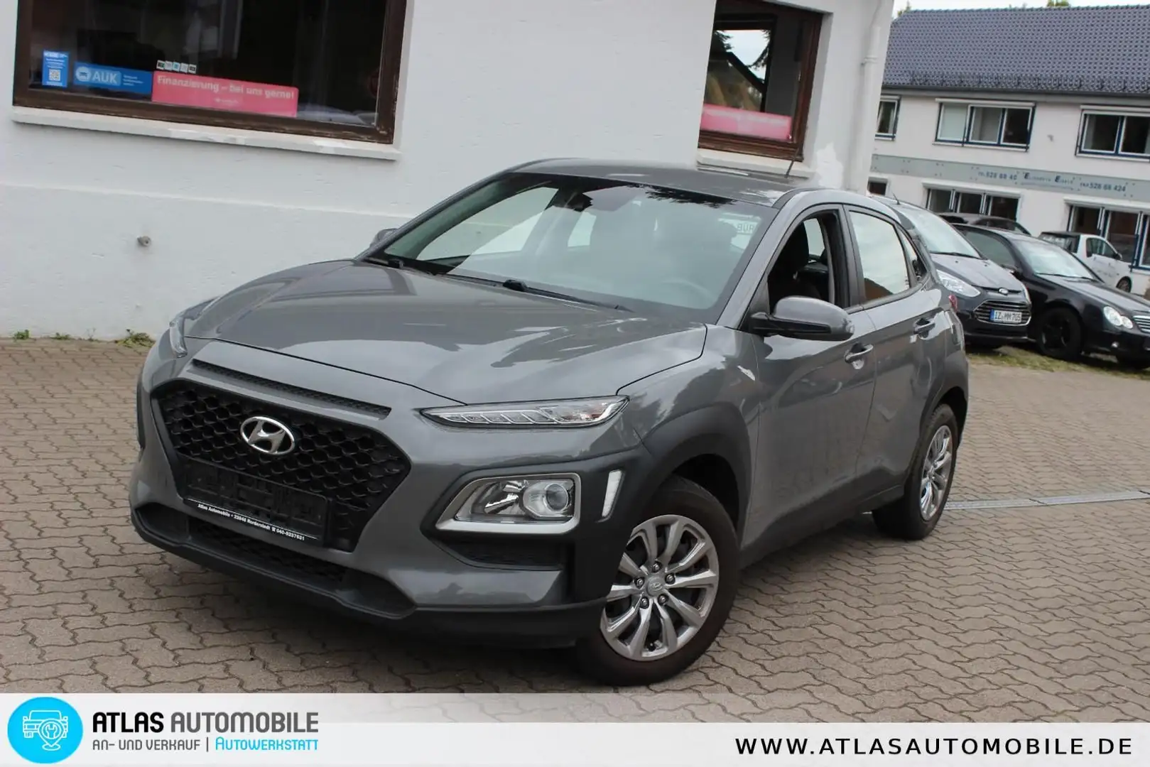 Hyundai KONA 2.Hand+ VORFÜHRWAGEN+Lückenlos Service Pure Grau - 1