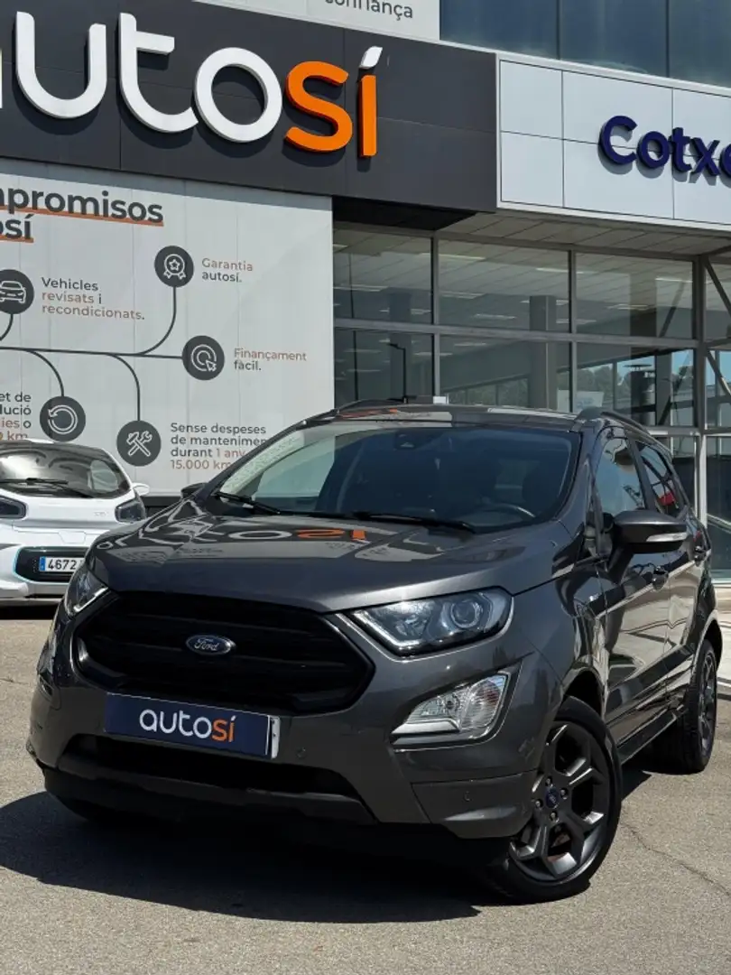 Ford EcoSport 1.0 EcoBoost ST Line 125 Gris - 1
