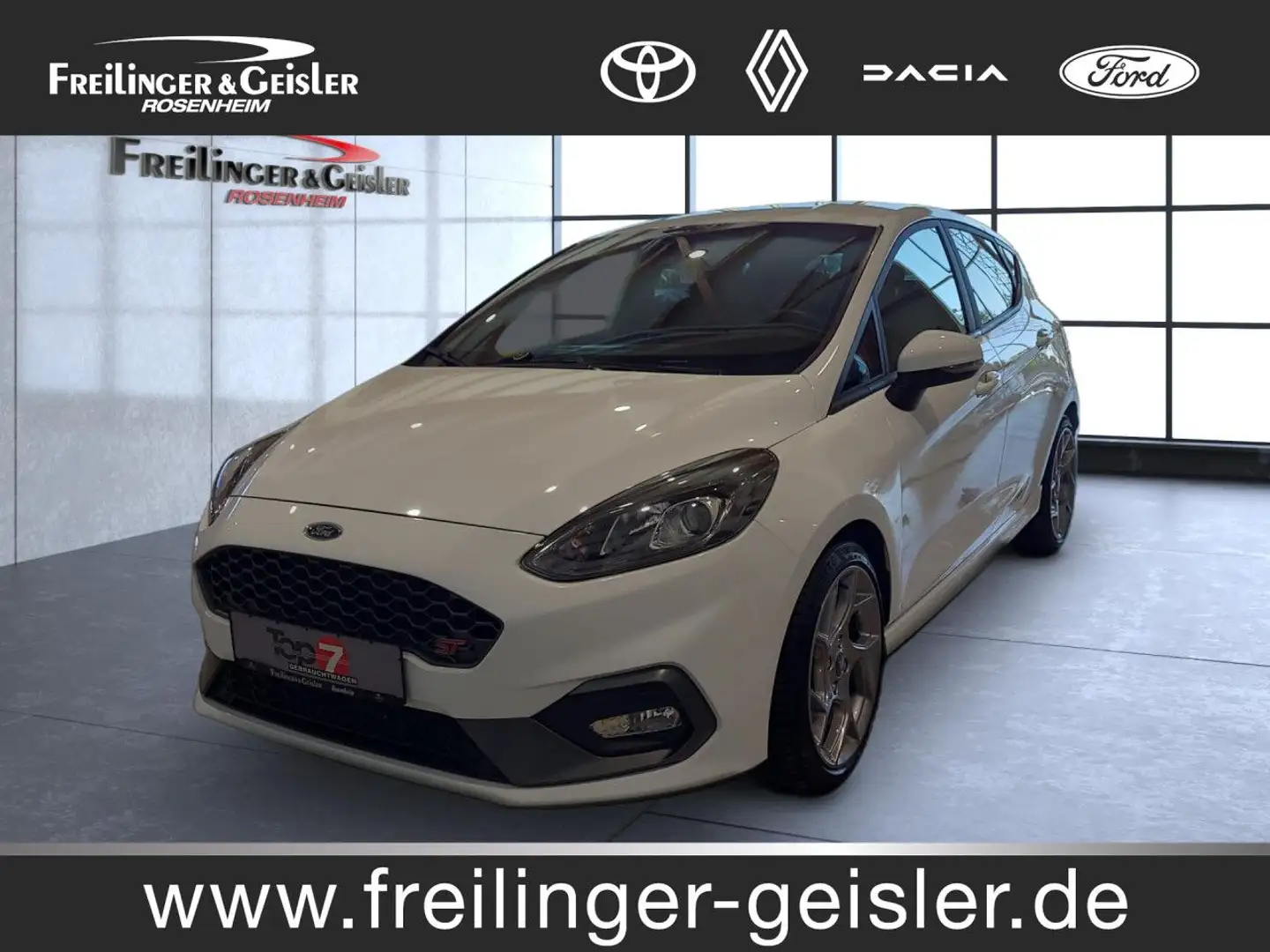Ford Fiesta ST Sportpaket Bluetooth Navi Klima Blanc - 1