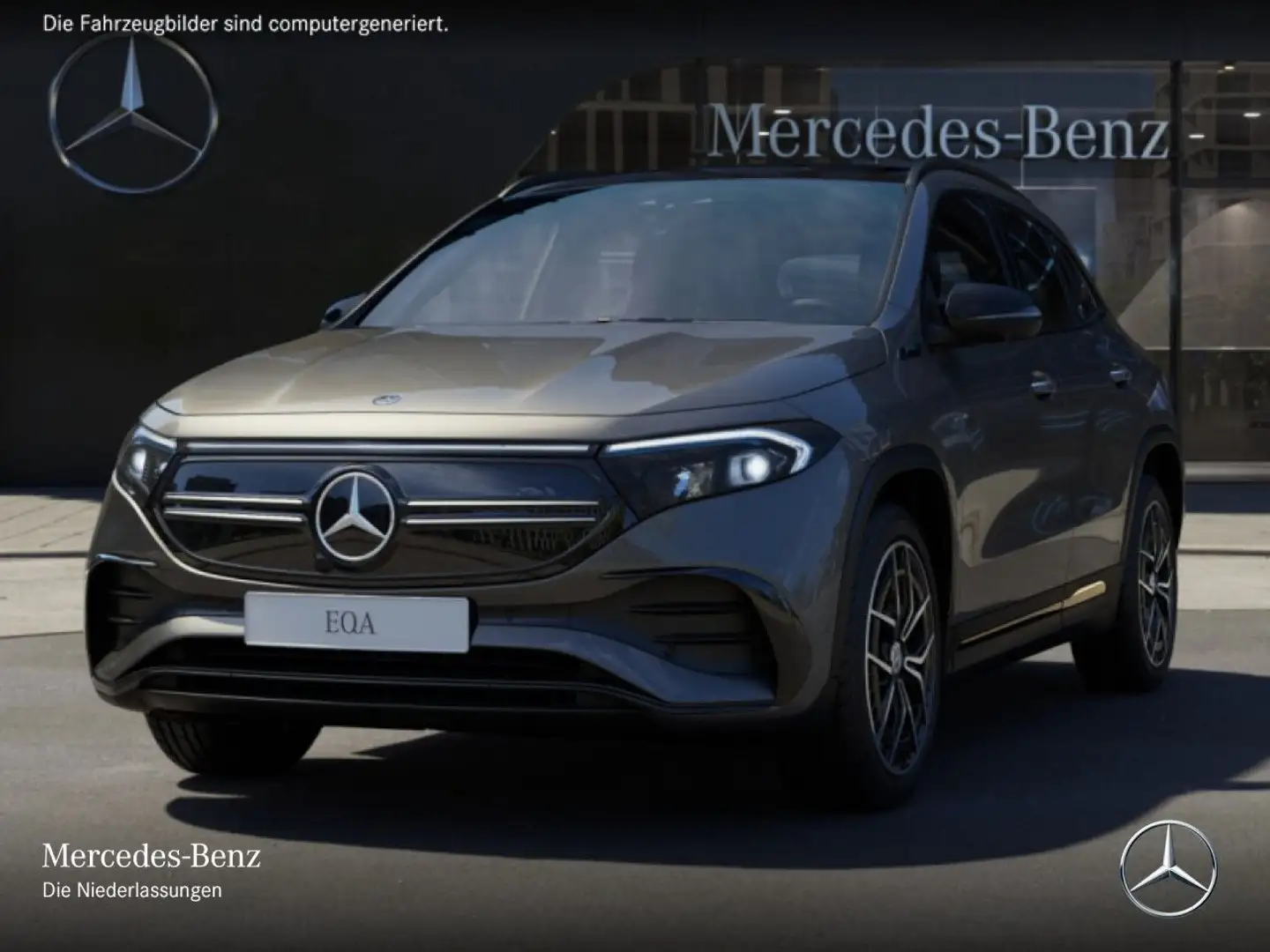 Mercedes-Benz EQA 250 AMG+NIGHT+19"+PLUS-PAKET+PANO+360+MEMORY Grau - 2