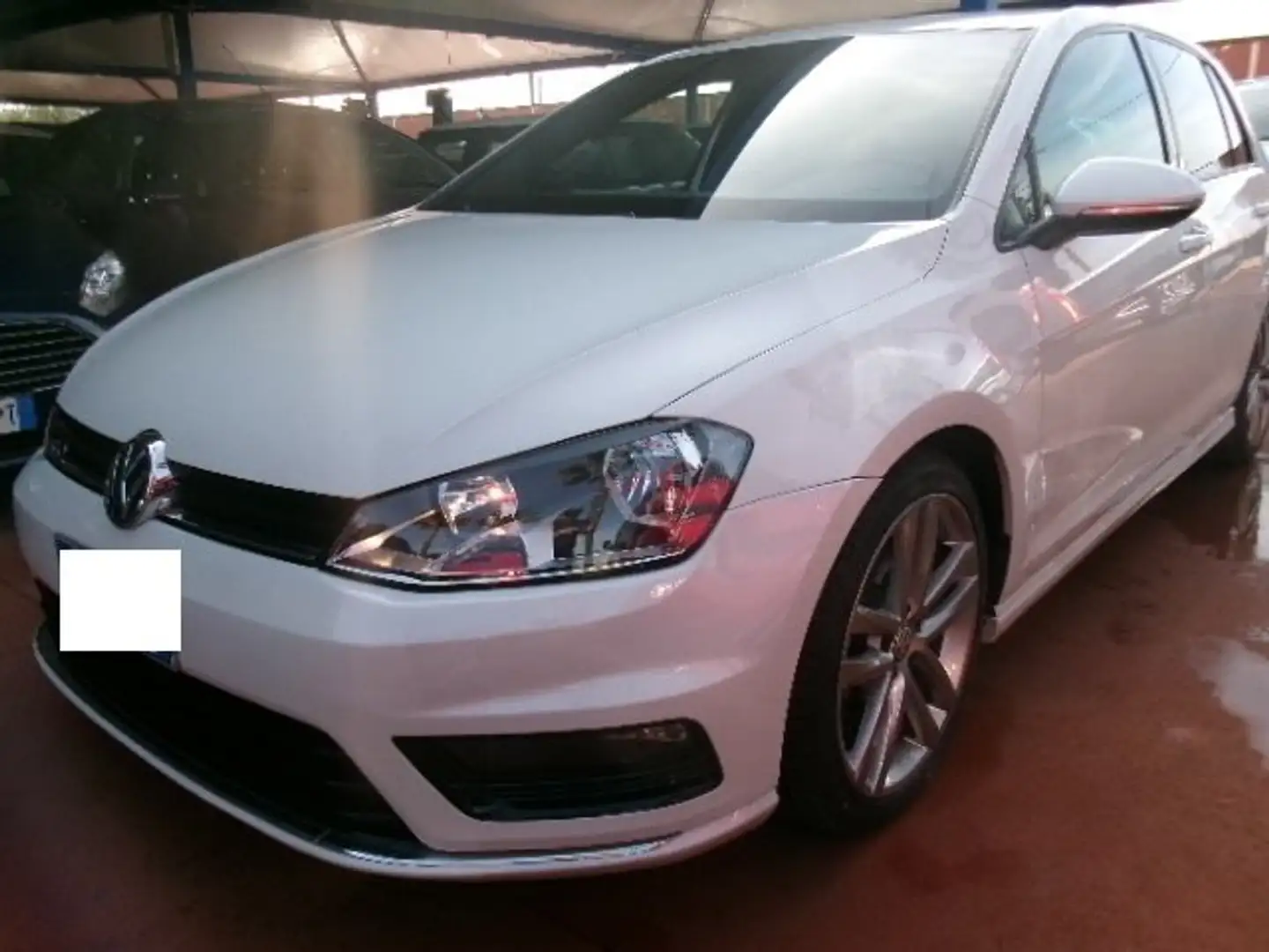 Volkswagen Golf 5p 2.0 tdi R-LINE Sport Edition 150cv Blanc - 2