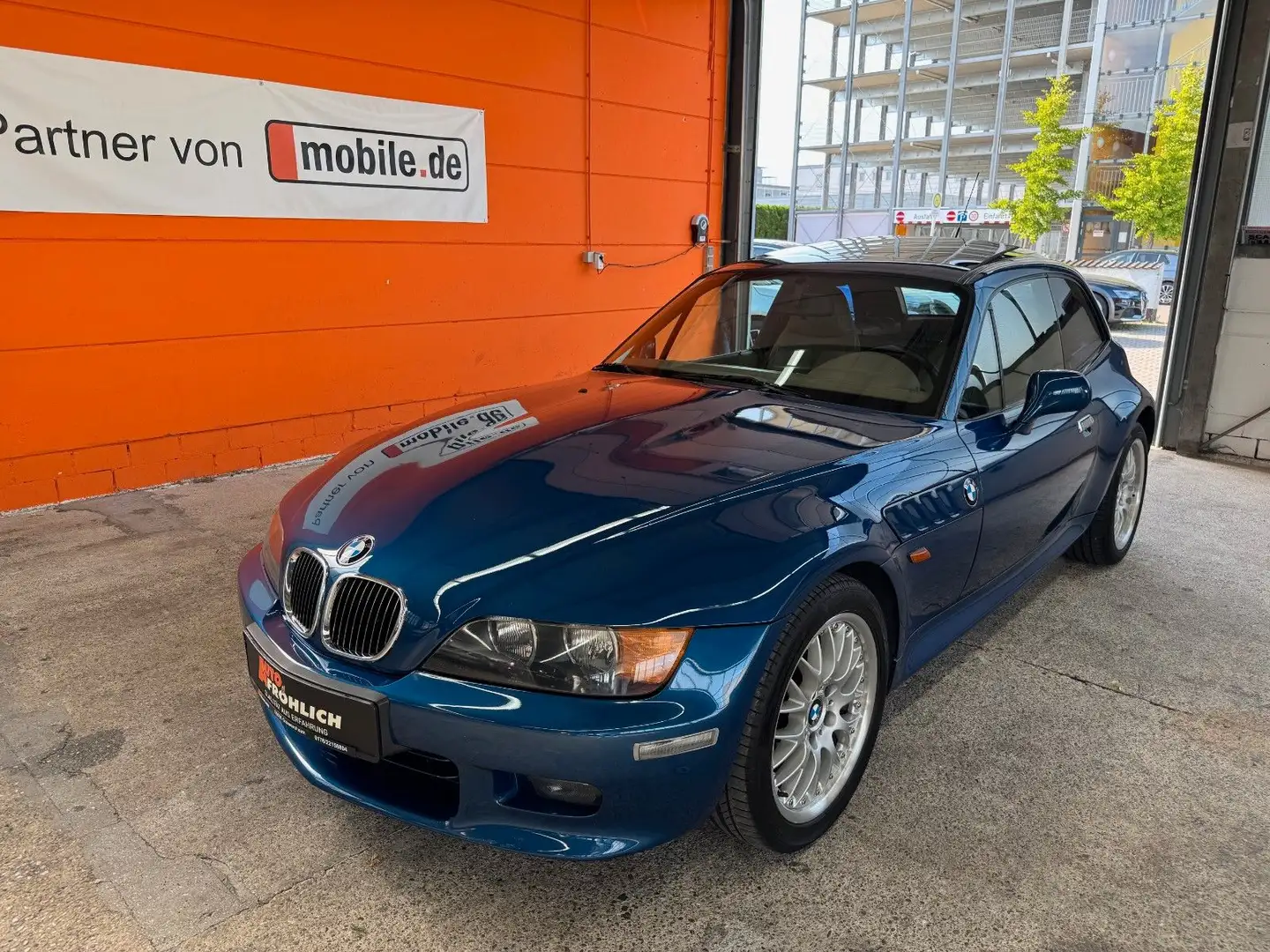 BMW Z3 Coupé 2.8 Panorama 17 Zoll M Lenkrad Klima Albastru - 1