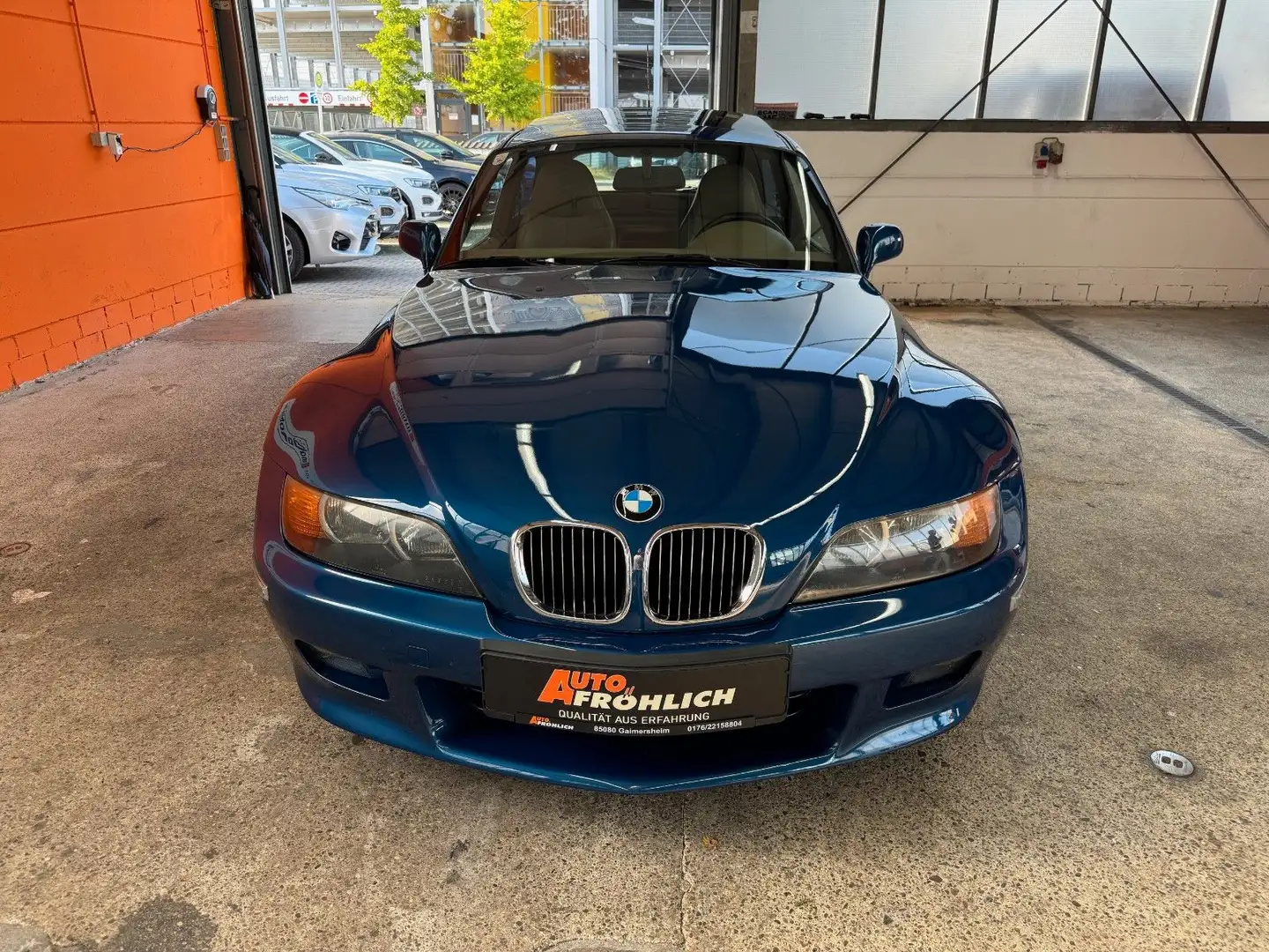 BMW Z3 Coupé 2.8 Panorama 17 Zoll M Lenkrad Klima Albastru - 2
