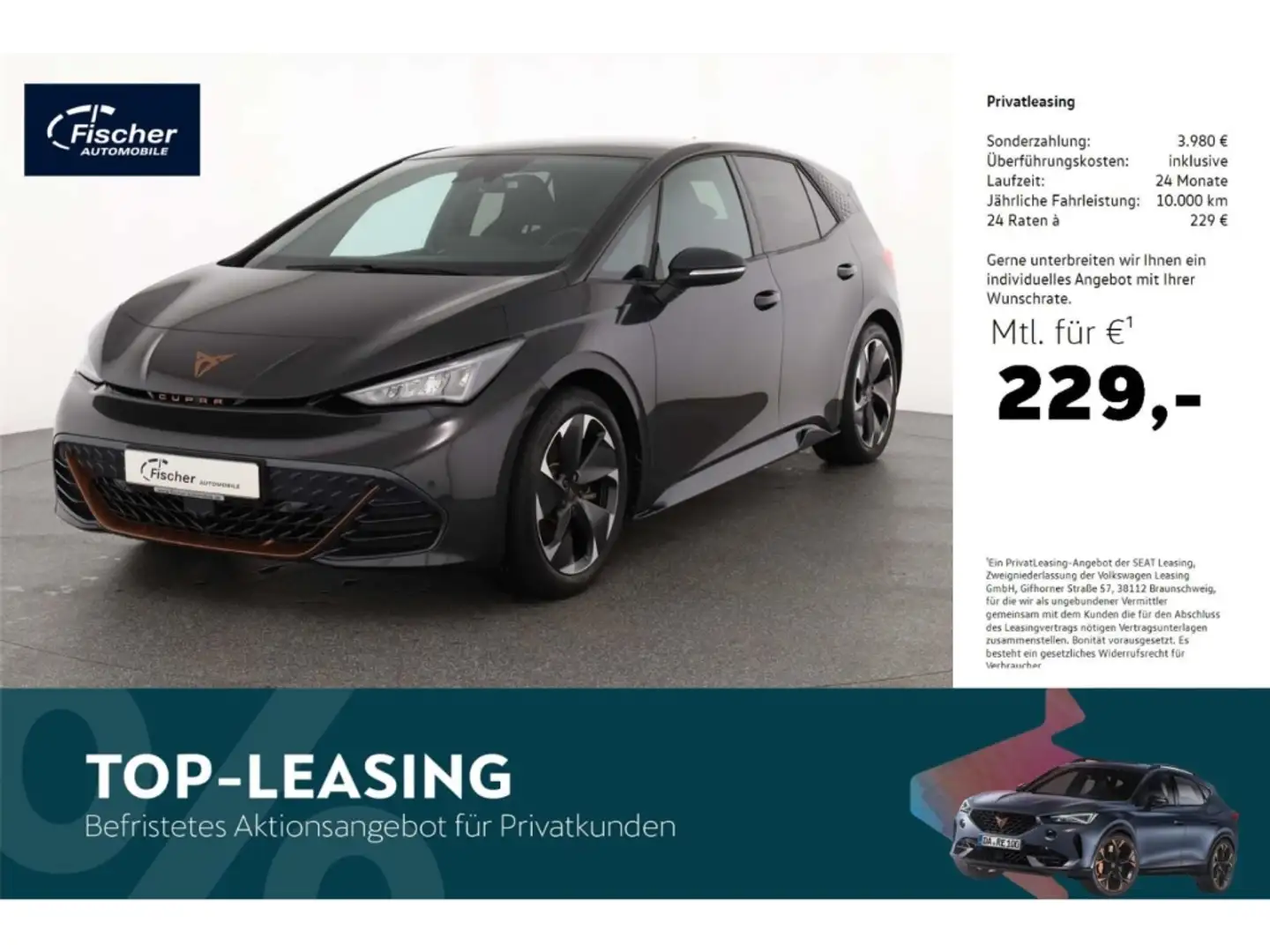 CUPRA Born Elektro 77 kWh Gri - 1