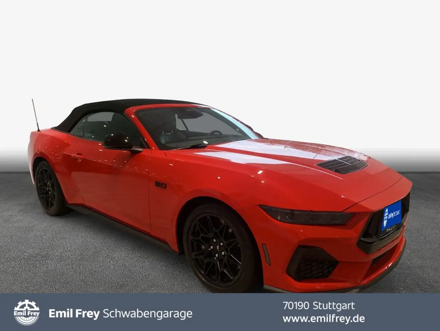 Ford Mustang Convertible 5.0 Ti-VCT V8 Aut. GT 328 kW, Piros - 1