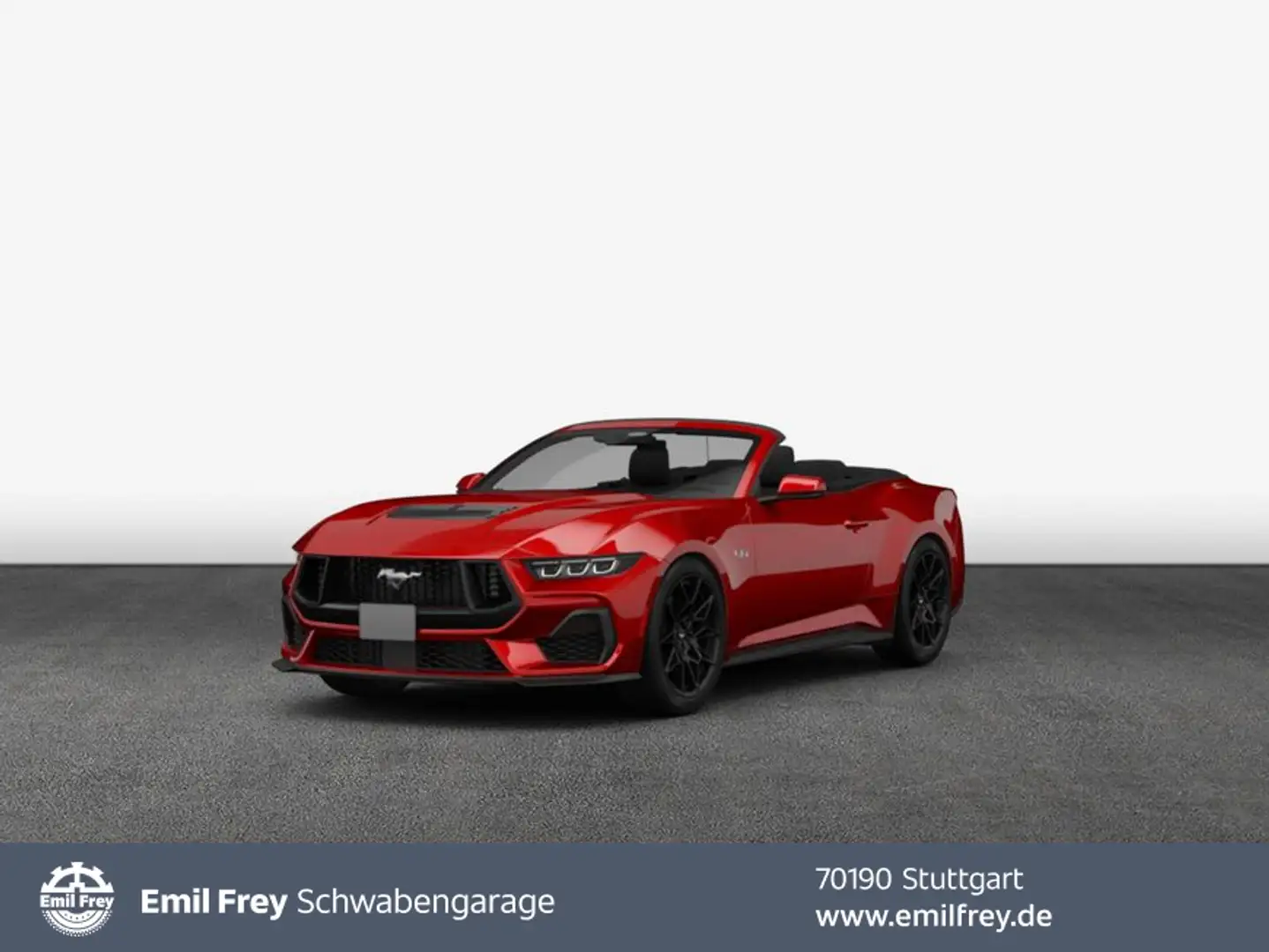 Ford Mustang Convertible 5.0 Ti-VCT V8 Aut. GT 328 kW, Rot - 1