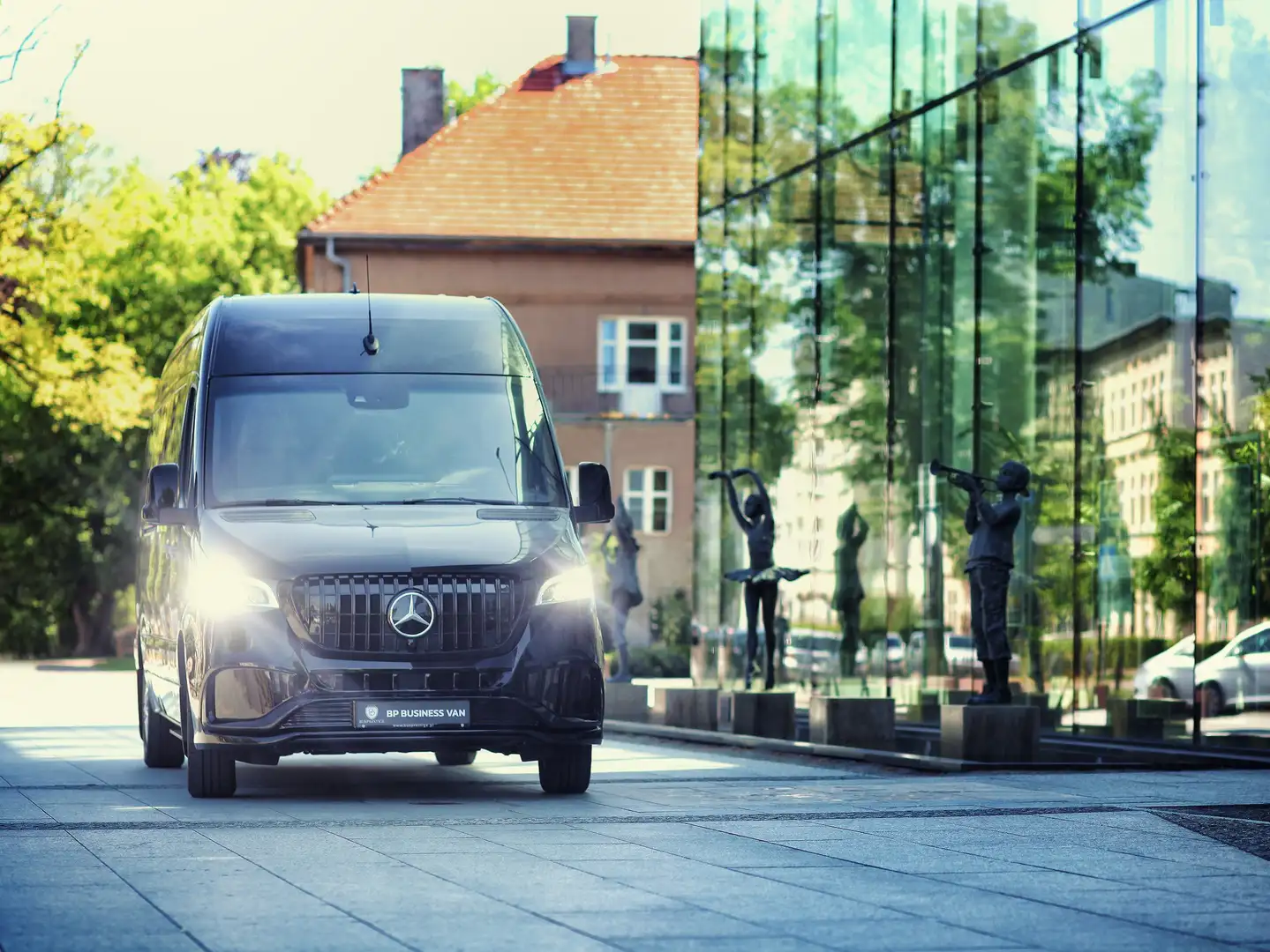 Mercedes-Benz Sprinter 319 CDI Taxi Business 9 Sitzer Schwarz - 2