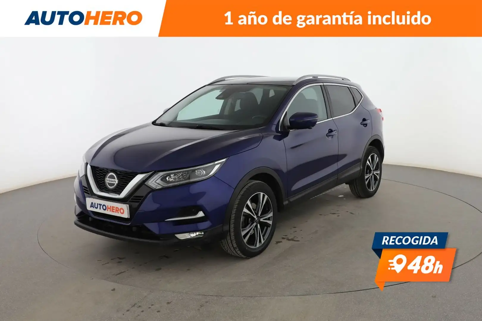 Nissan Qashqai 1.3 DIG-T N-Connecta 4x2 103kW Azul - 1