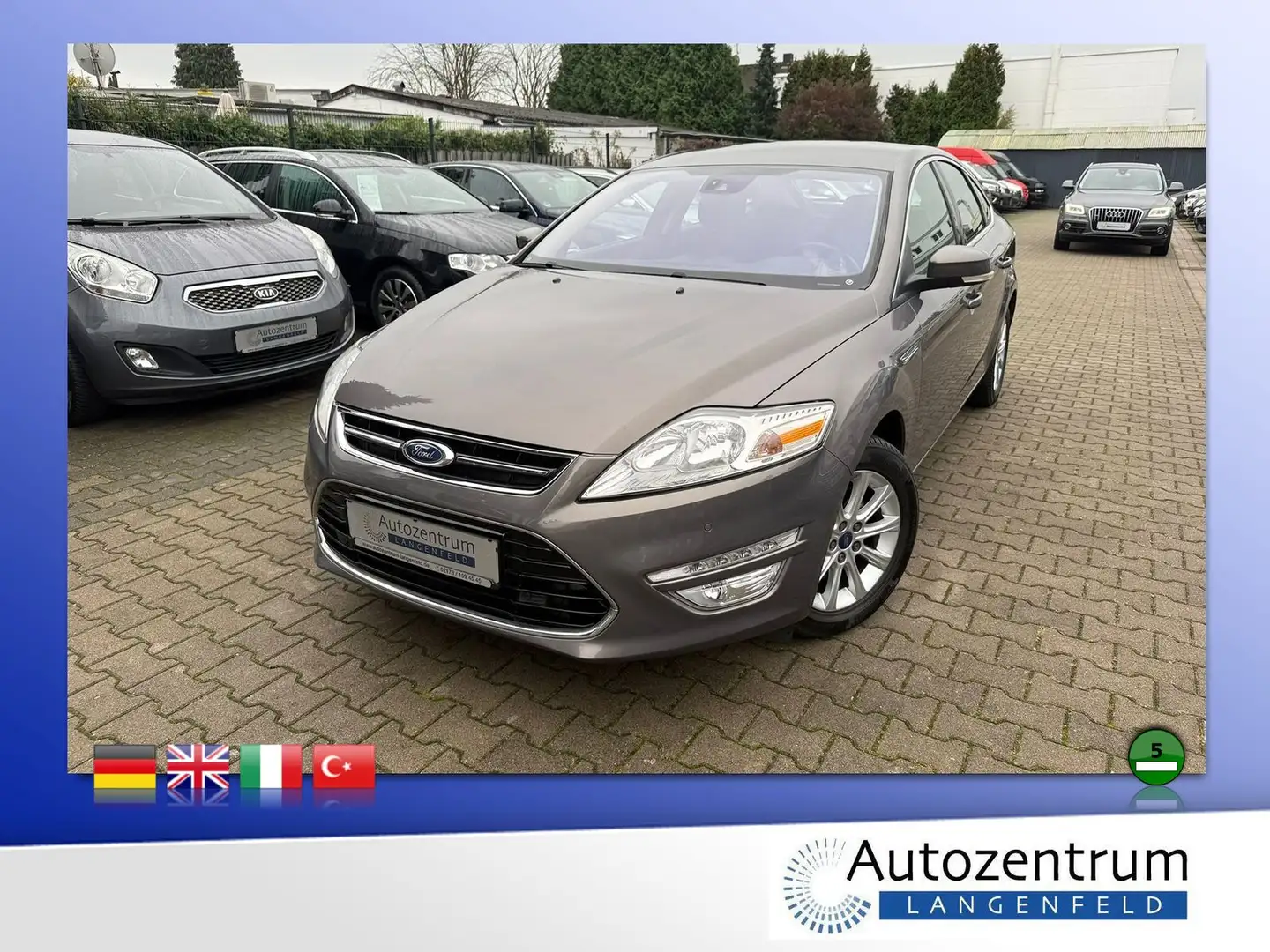 Ford Mondeo 2.0 Ecoboost Powershift Titanium *TOP* Braun - 1