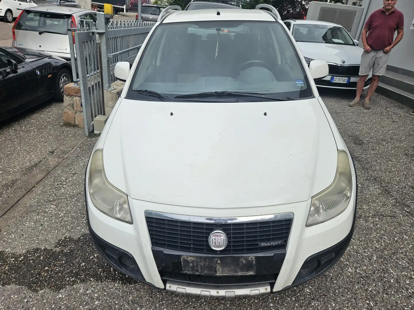 Fiat Sedici 1.9 MJtdDPF 4x4 Luxury Klima Euro4 Fix! Blanco - 1