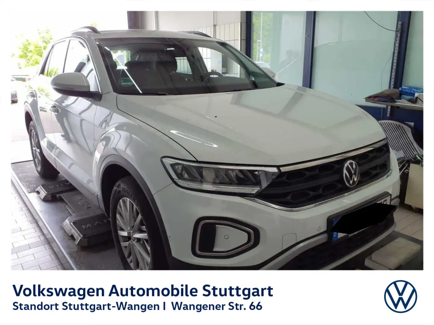 Volkswagen T-Roc Life 1.5 TSI DSG Navi LED AHK PDC Weiß - 2
