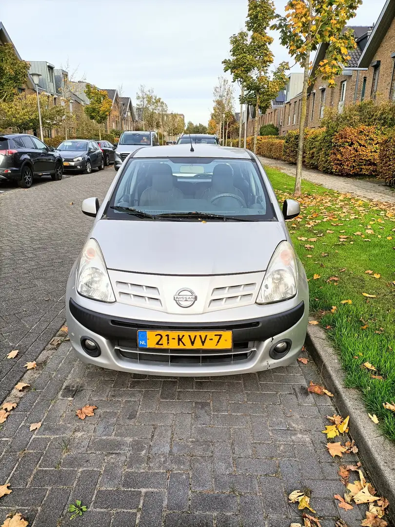 Nissan Pixo 1.0 Acenta Zilver - 1