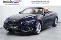 BMW 430 4-serie Cabrio 430i X-Drive Luxury Facelift BTW Au Blauw - thumbnail 1