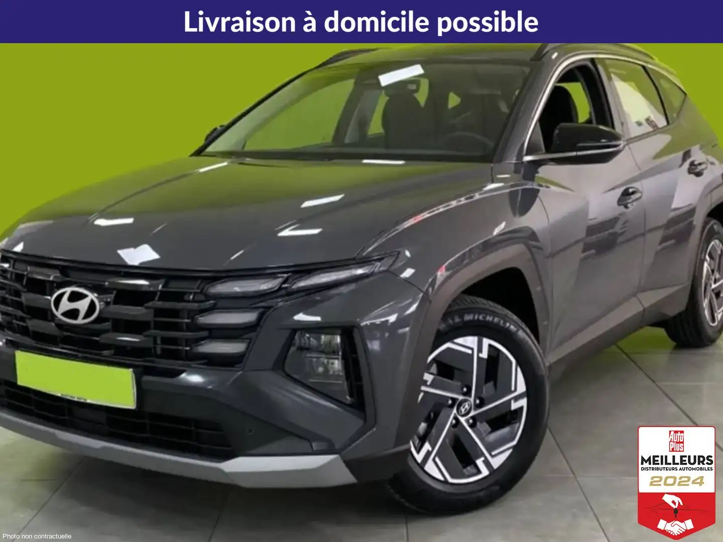 Hyundai TUCSON 1.6 CRDi 136 Hybrid 48V Creative Blanc - 1