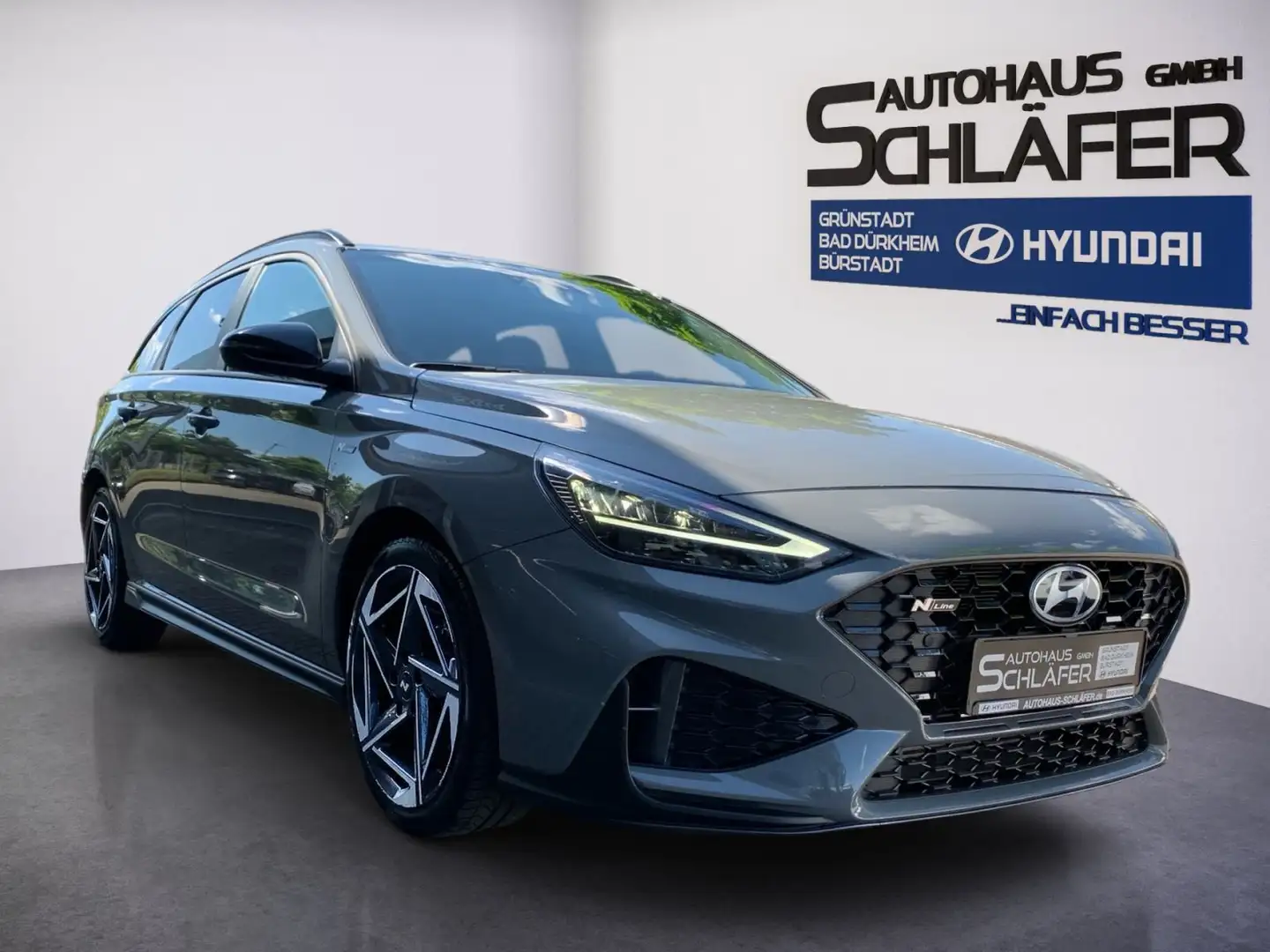 Hyundai i30 FL 1.5 T-GDI 7-DCT N Line Mild-Hybrid Grigio - 2