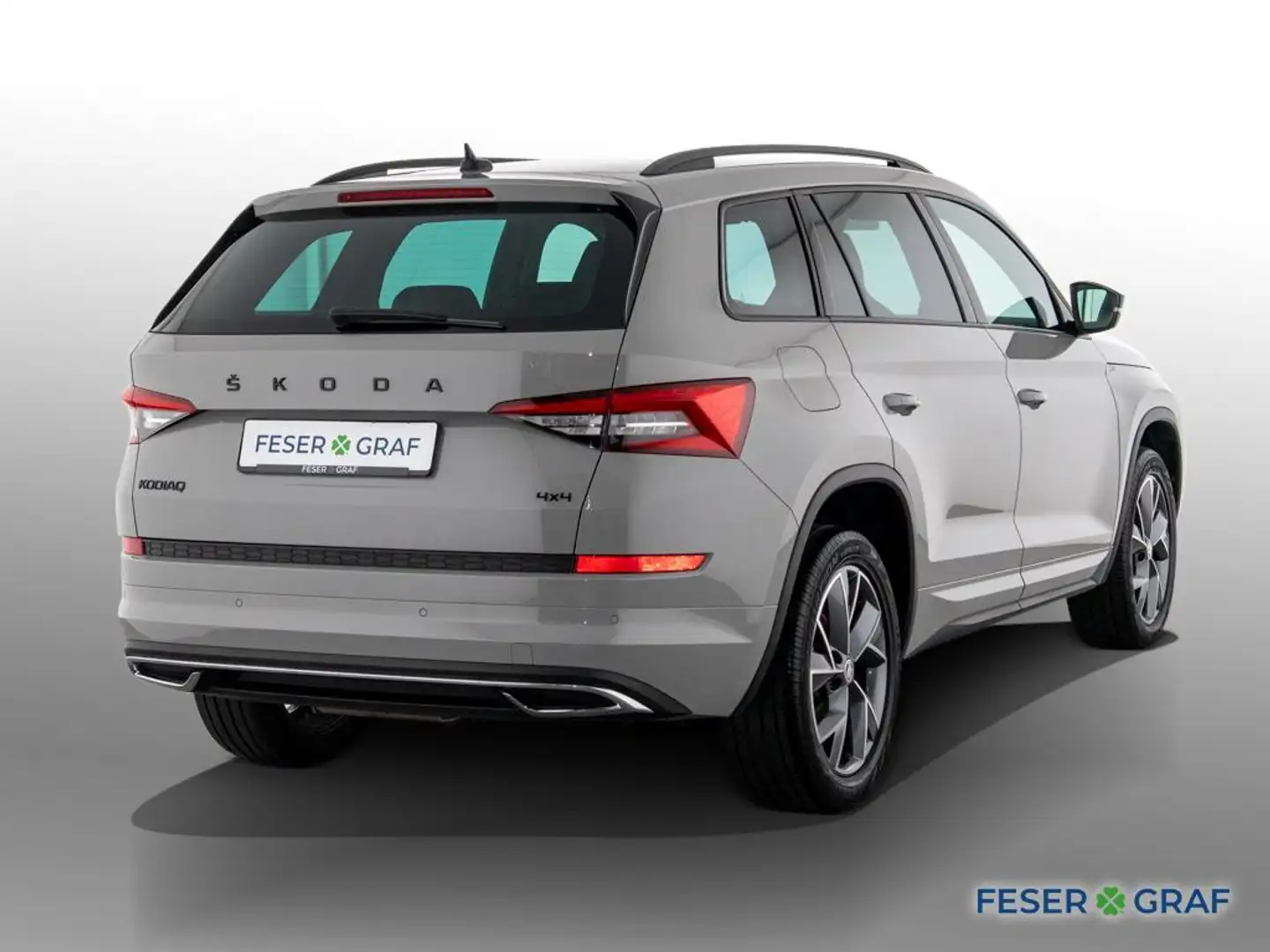 Skoda Kodiaq 2.0 TDI Sportline 4x4 AHK / LED / DAB / PDC / Navi Grau - 2