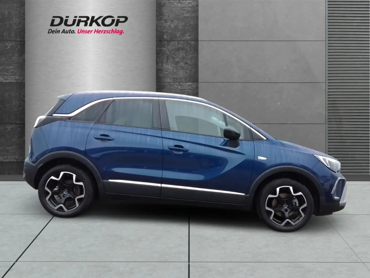 Opel Crossland 1.2 Turbo Ultimate HUD Navi Leder LED Apple CarPla Blauw - 2