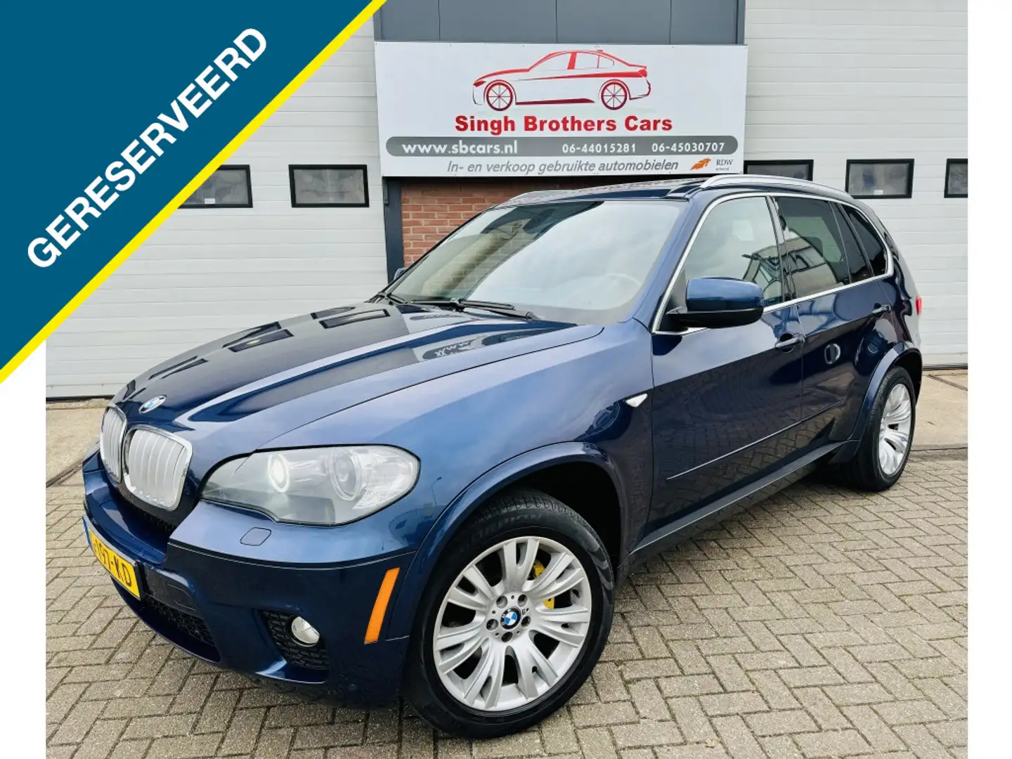 BMW X5 xDrive35i EXE/M-SPORT/PANORAMA/INRUIL MOG!!! Blauw - 2