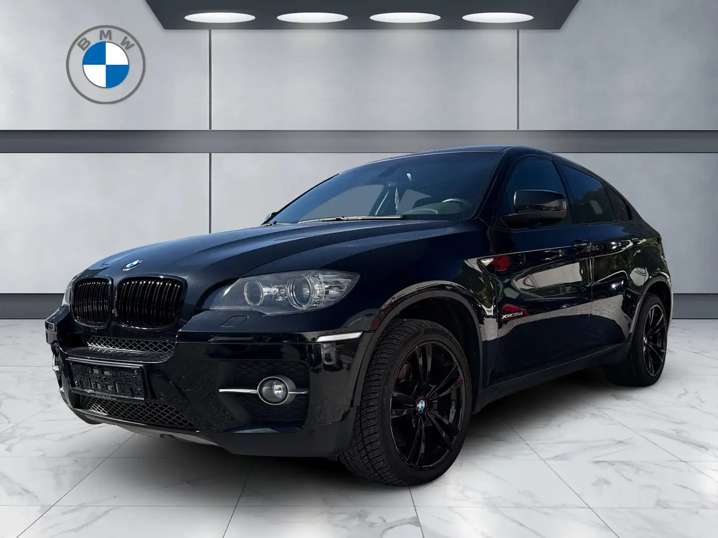 BMW X6 xDrive35d Noir - 1