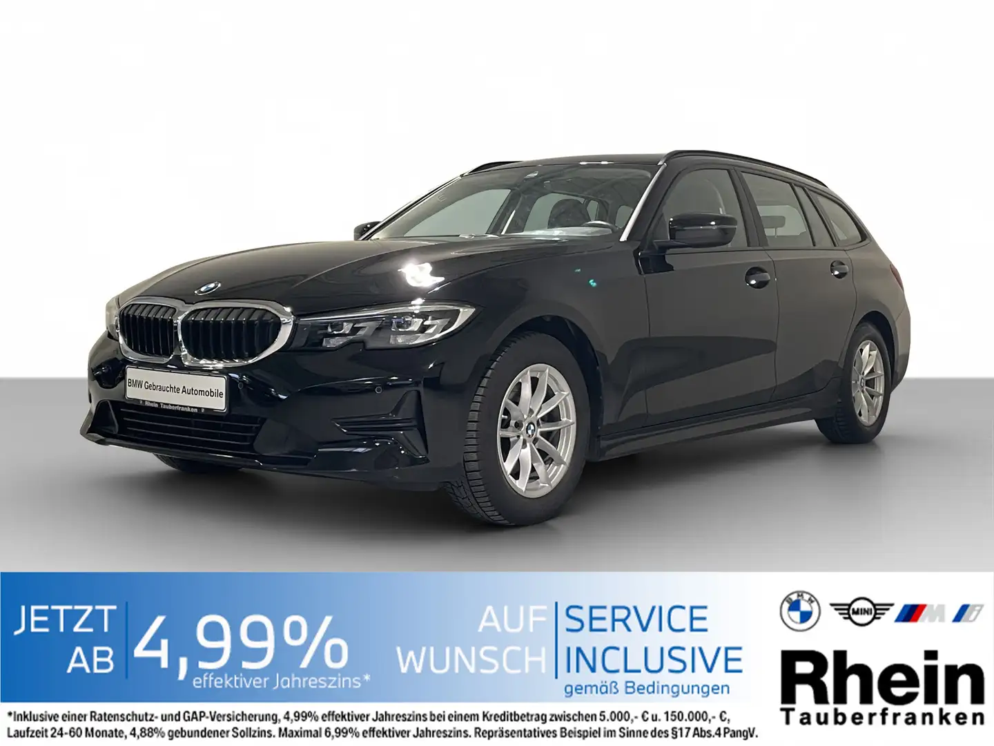 BMW 320 i Tour. Advantage NaviProf*PDC v+h*Tempo*SHZ Noir - 1
