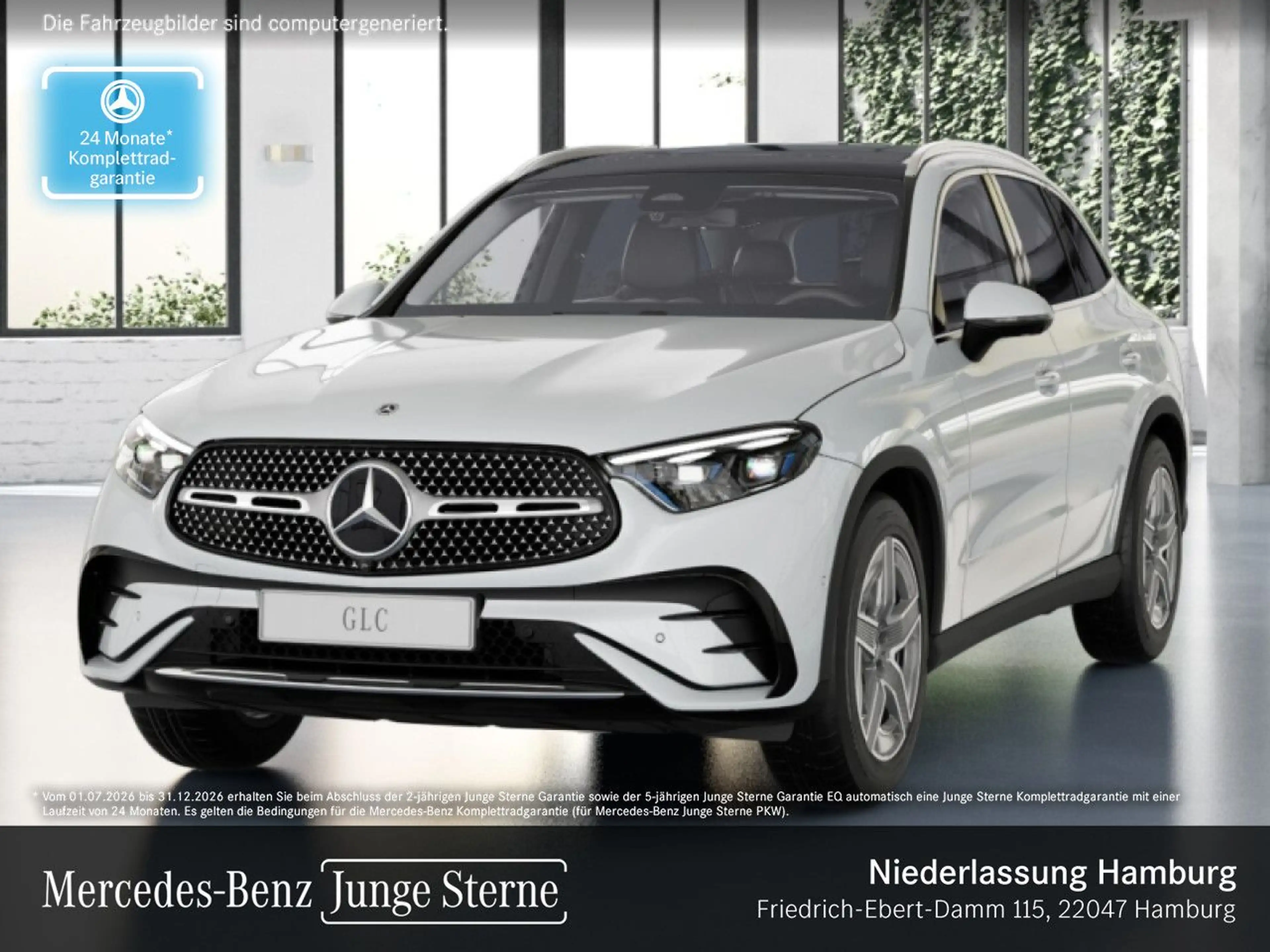 Mercedes-Benz GLC 220 d 4M AMG+PANO+360+AHK+BURMESTER+TOTW+9G