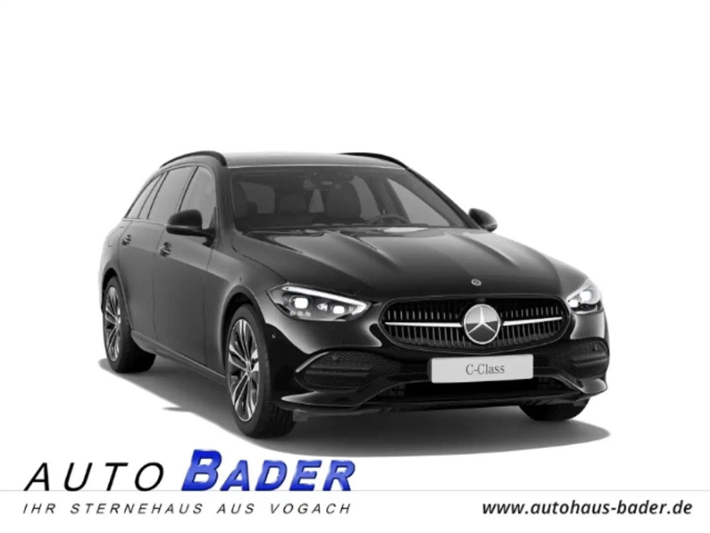 Mercedes-Benz C 200 T-Modell Avantgarde Night Panorama AHK FAP Noir - 1