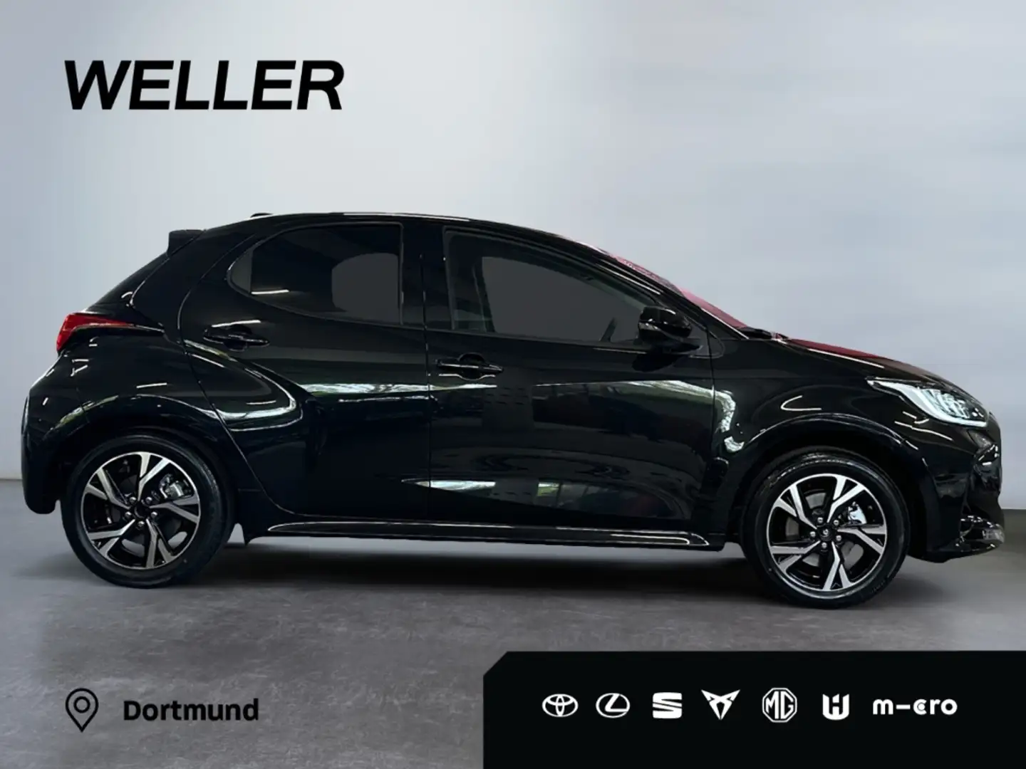 Toyota Yaris Hybrid 116 1.5 Teamplayer *LED*CAM*SHZ*ACC* Negro - 2