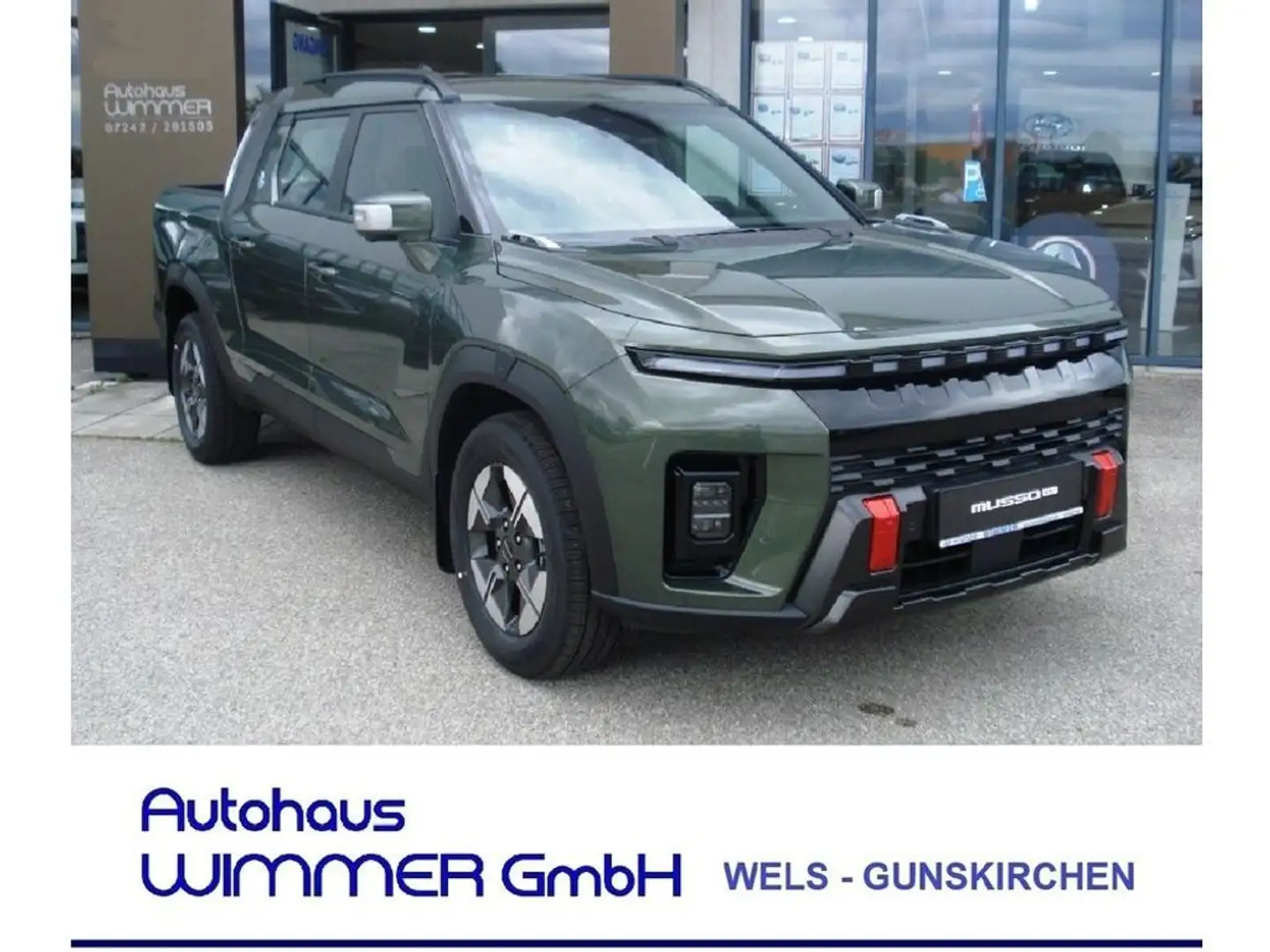 KGM Musso EV 80,6kWh Premium TECH-P. + Leder Grün - 1