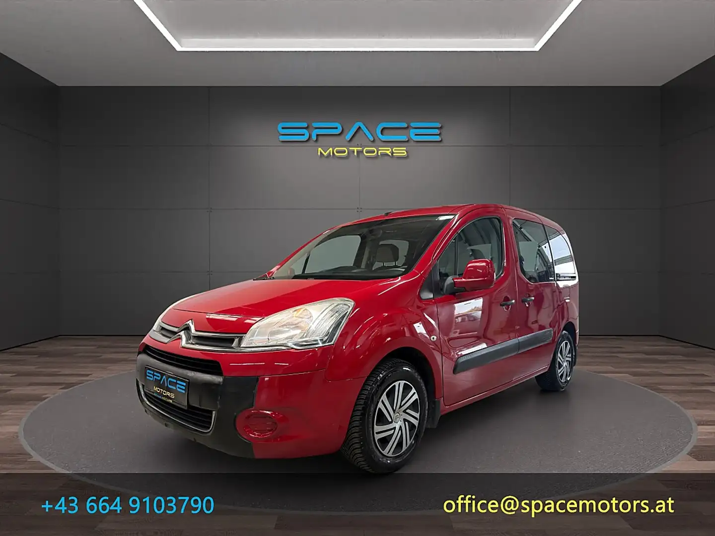Citroen Berlingo Multispace e-HDi 90 EGS6 Collection Rot - 1