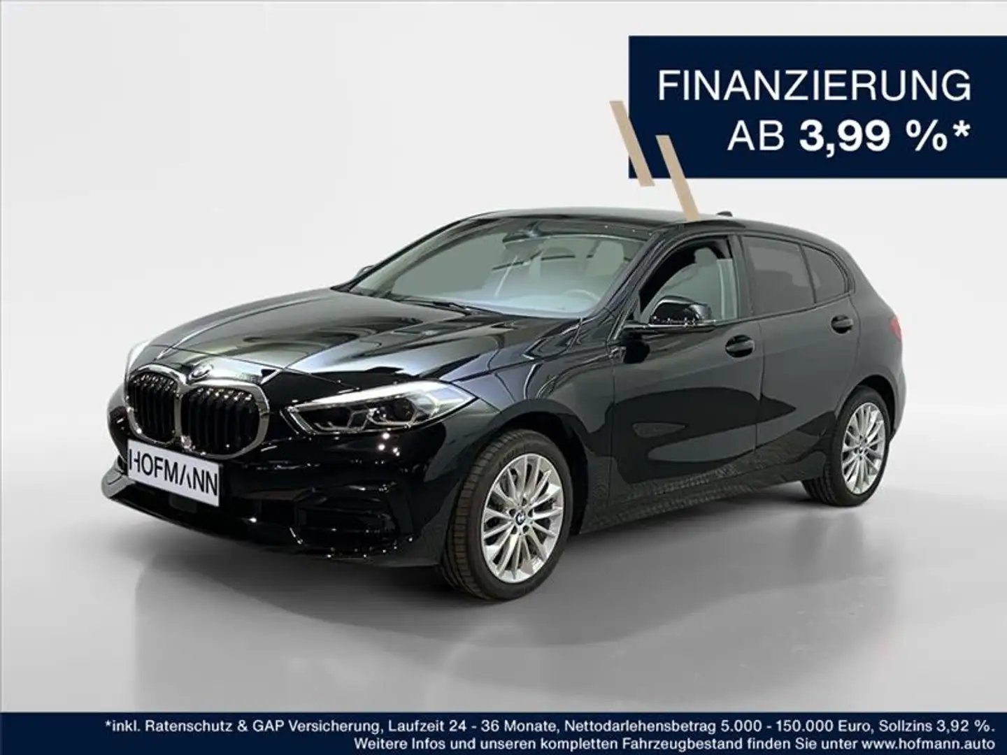 BMW 118 Sport Line Schwarz - 1