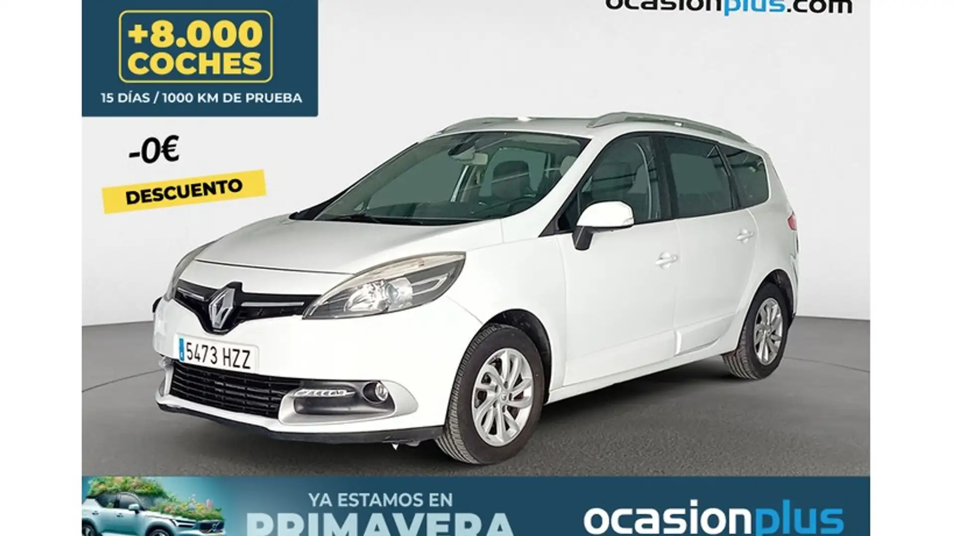 Renault Scenic Grand 1.2 TCE Energy Selection 7pl. Blanc - 1