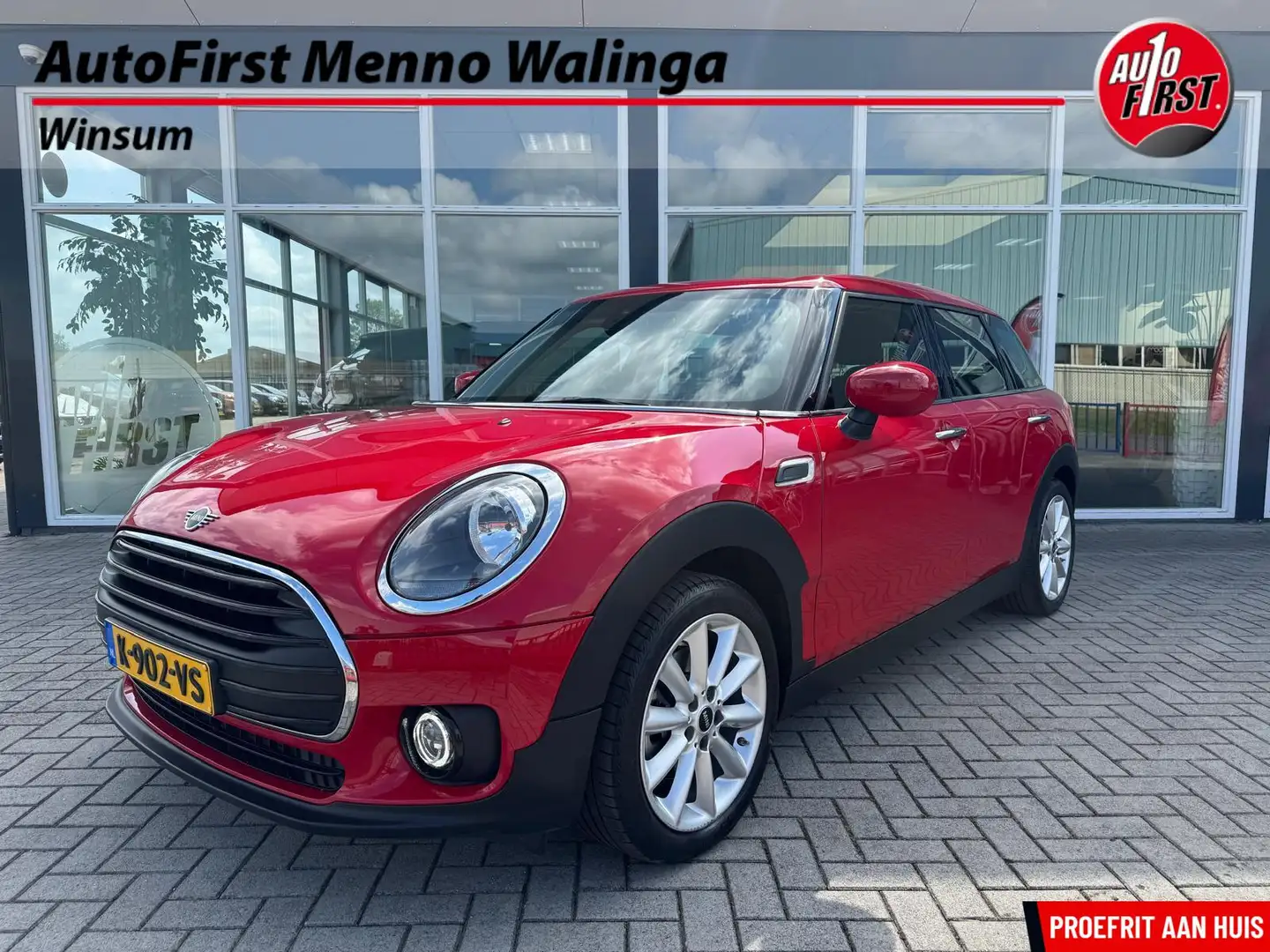 MINI Cooper Clubman 1.5 Business Edition|Airco|Navi|Cruise control| Rot - 1