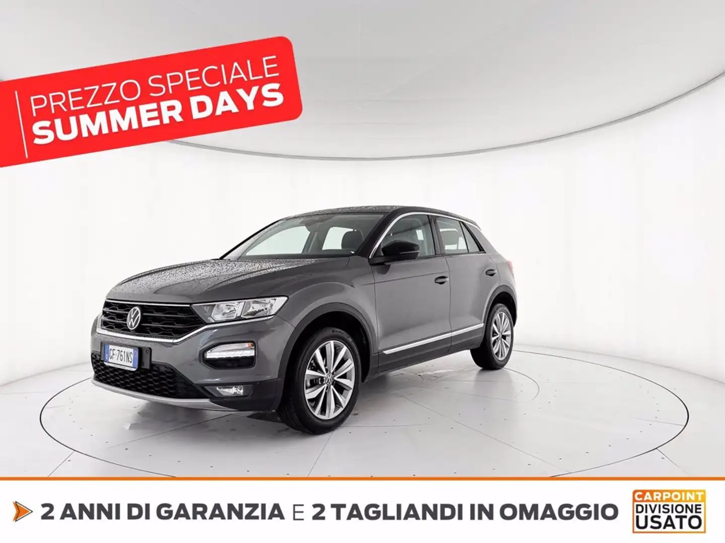 Volkswagen T-Roc 1.0 tsi style 110cv Grigio - 1
