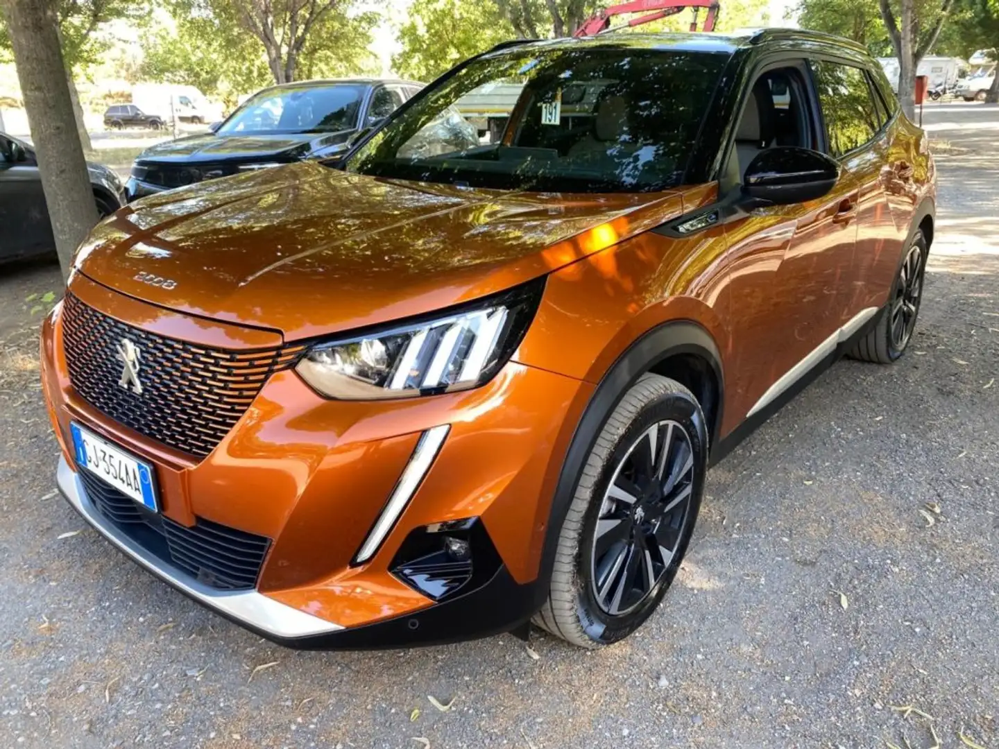 Peugeot 2008 motore elettrico 136 CV GT-LINE "PREZZO REALE" Arancione - 1
