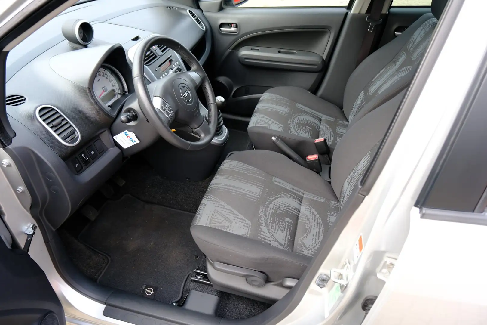 Opel Agila 1.0 Berlin 5-drs *71.590km!* Airco|LMV Gris - 2