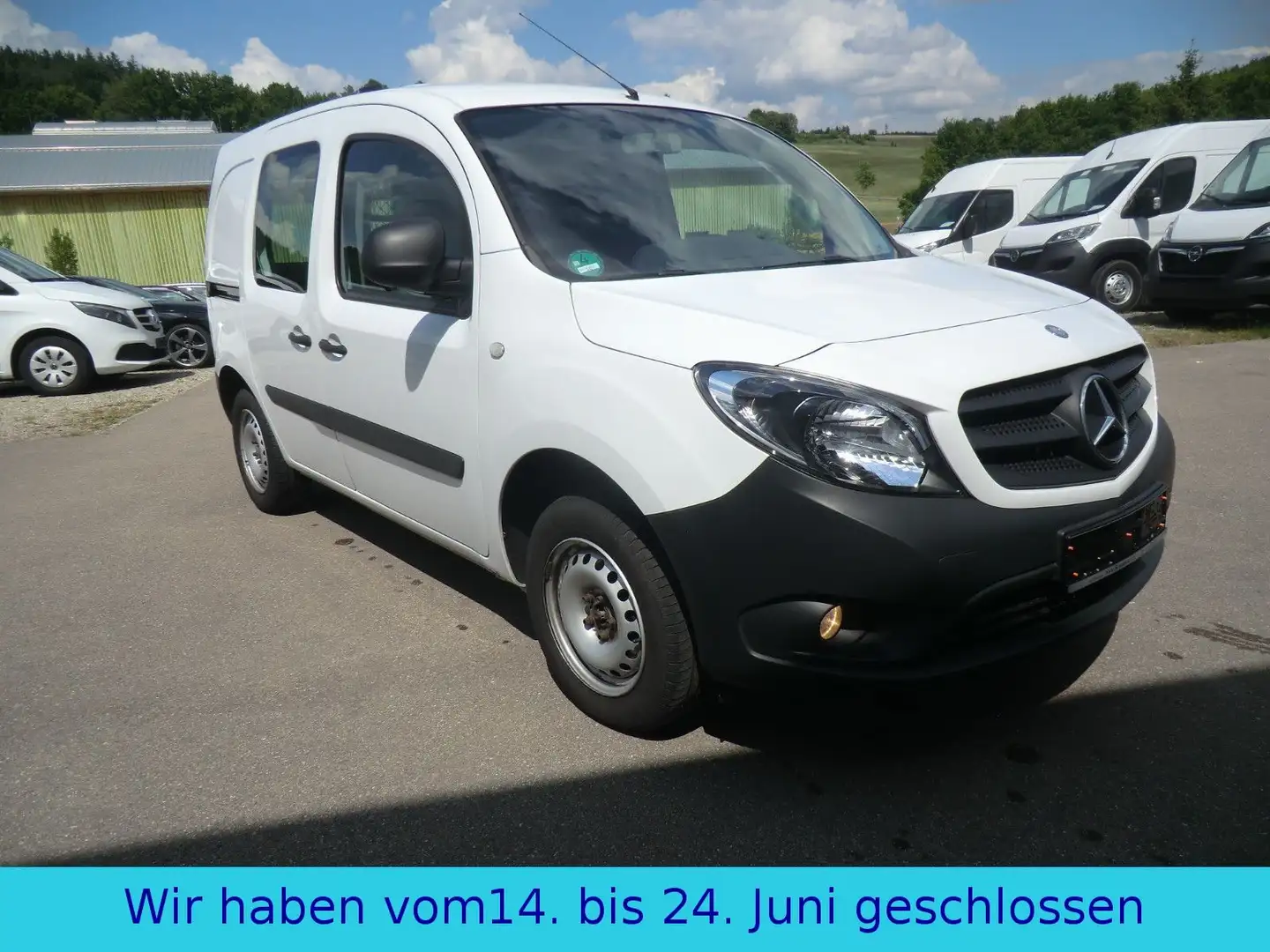 Mercedes-Benz Citan Kasten 109 CDI lang Klima/PDC/Würth Regale Blanc - 1