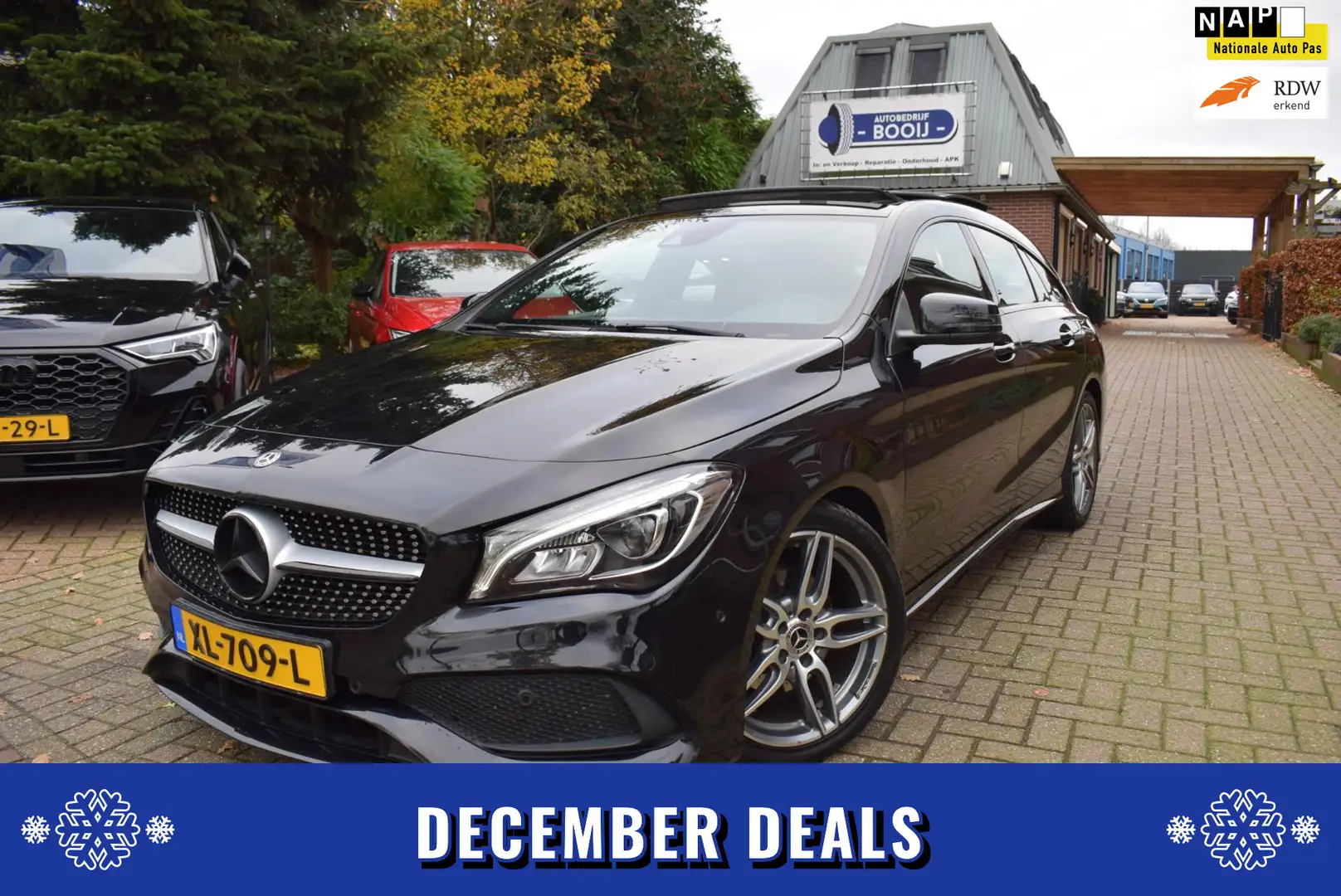 Mercedes-Benz CLA 180 Shooting Brake Business Solution AMG/AUTOM /PANODA Zwart - 1